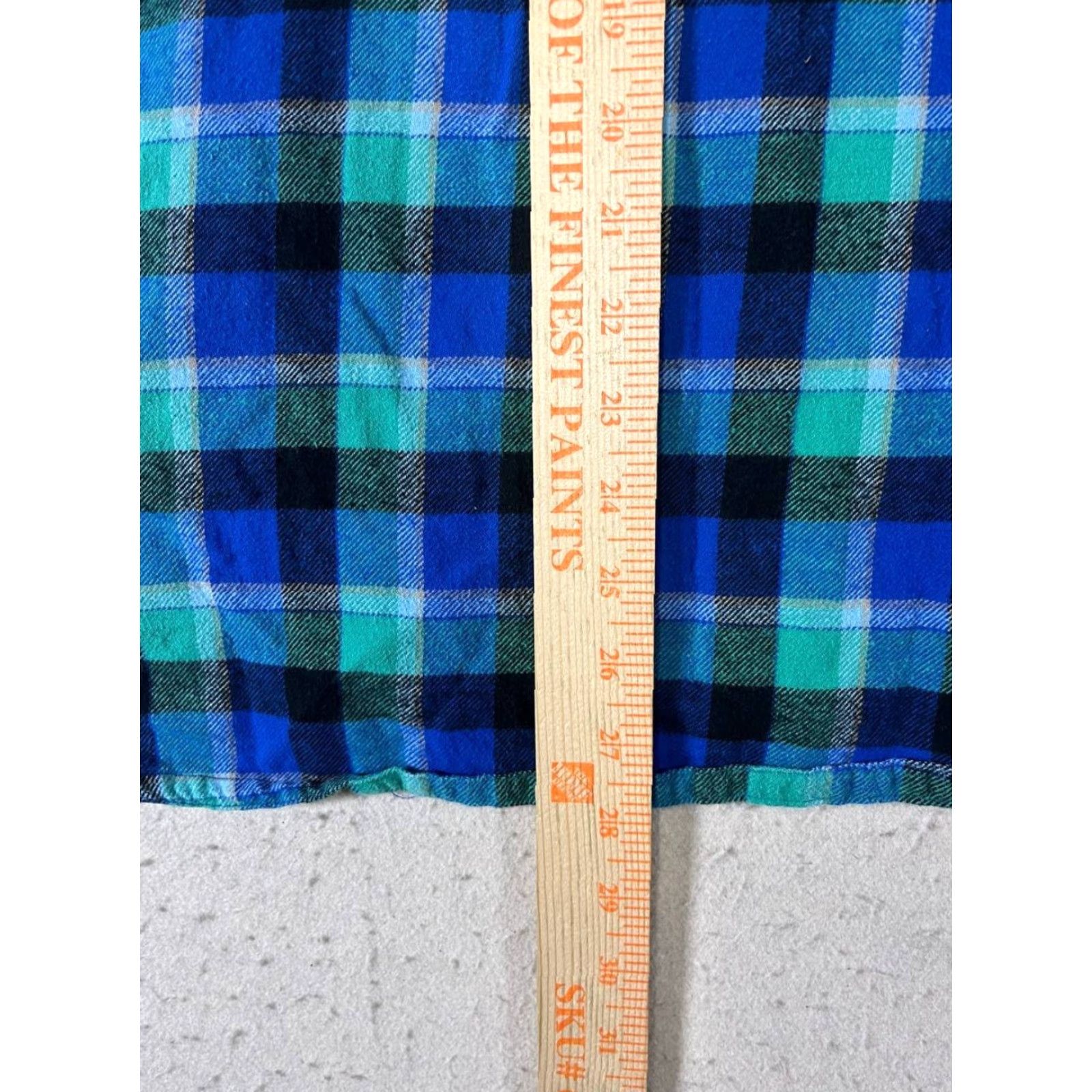 Vintage VINTAGE Op Button Up Shirt Men XL Plaid Long Sleeve Cotton Missing Buttons Pic Shirt Op Button Up XL Blue Cotton Plaid Casual Men Blues Boys? Size US XL / EU 56 / 4 - 4 Thumbnail