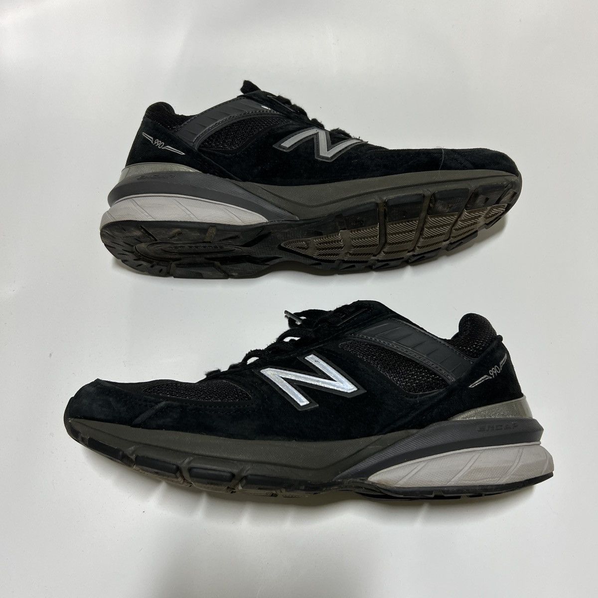 New Balance Black New Balance 990v5 Size US 8.5 / IT 38.5 - 3 Thumbnail
