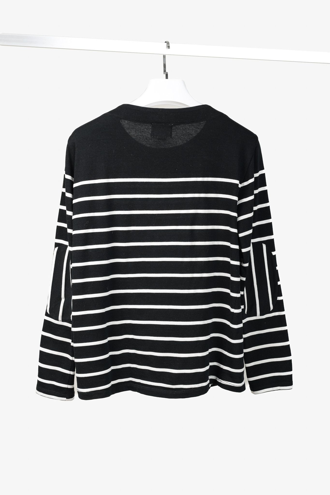Band Of Outsiders Band of Outsiders Striped Cotton 3/4-Sleeve T-Shirt Size US S / EU 44-46 / 1 - 2 Thumbnail
