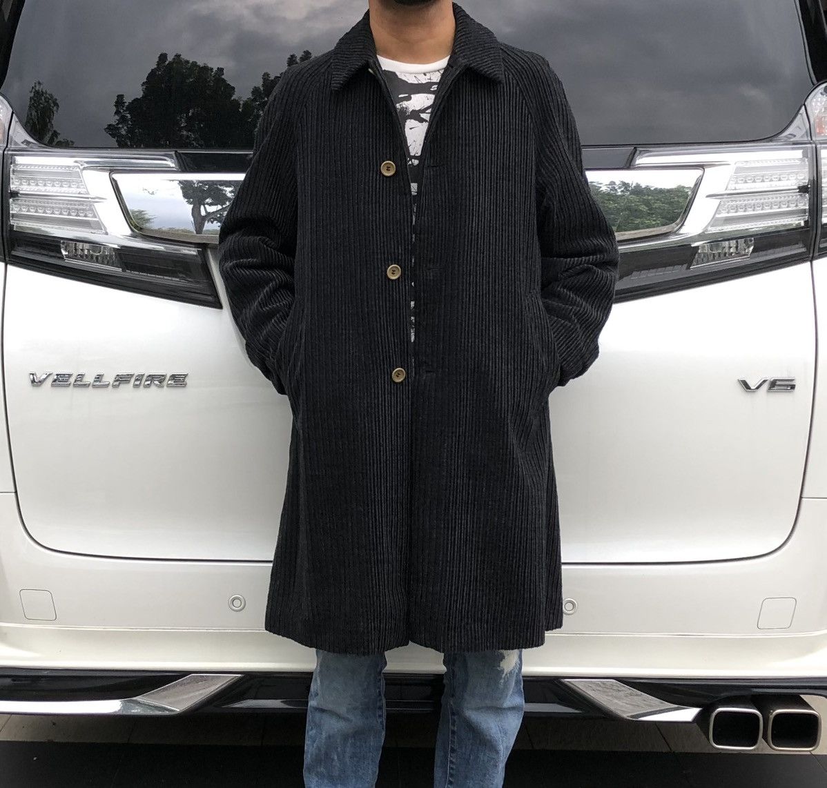 Kenzo KENZO Homme Men’s Corduroy Wool Trench Coat Made In Japan 🇯🇵 Size US M / EU 48-50 / 2 - 12 Thumbnail