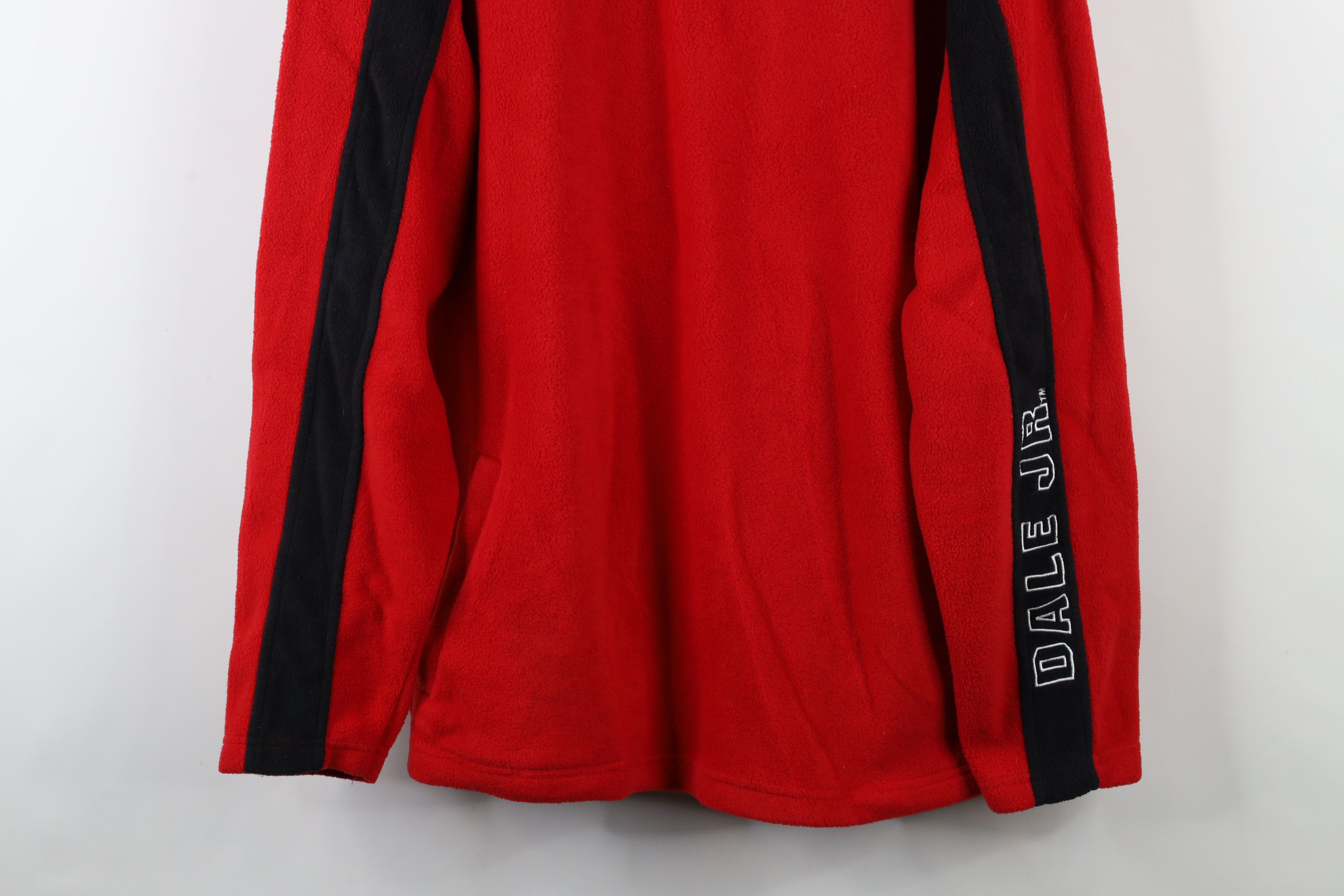 Vintage Vintage NASCAR Earnhardt Jr Racing Fleece Half Zip Sweater Size US XXL / EU 58 / 5 - 3 Thumbnail