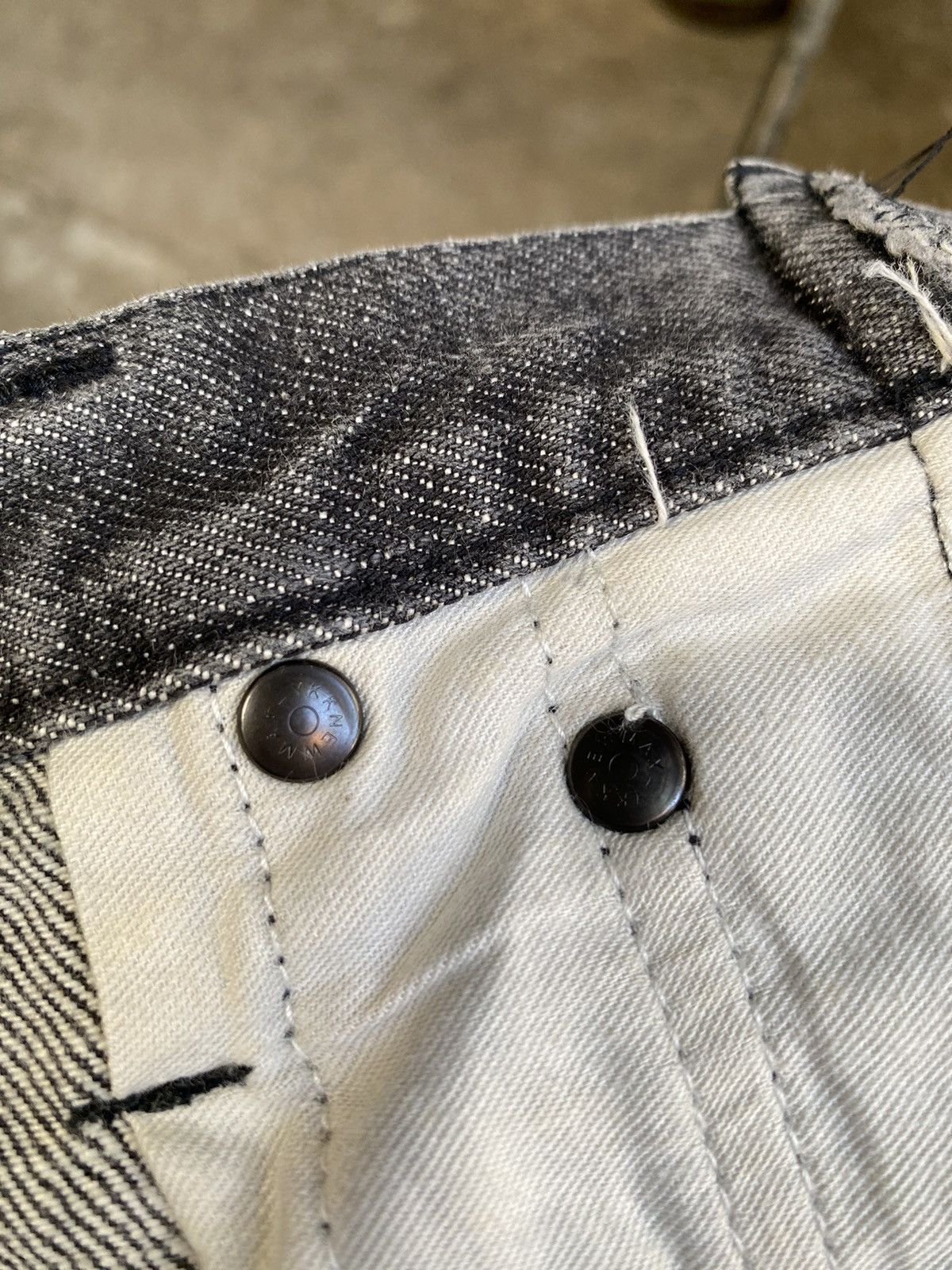 Maison MIHARA YASUHIRO Reconstructed Jeans Size US 30 / EU 46 - 19 Thumbnail