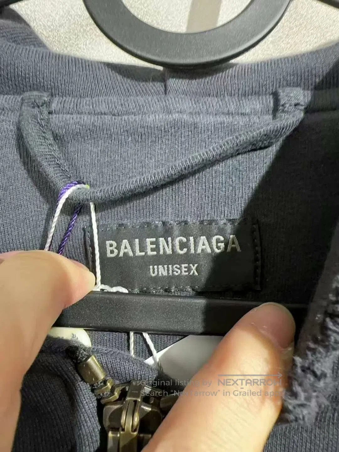 Balenciaga balenciaga reversible logo zip hoodie. Size XXS / US 00 / IT 34 - 4 Thumbnail