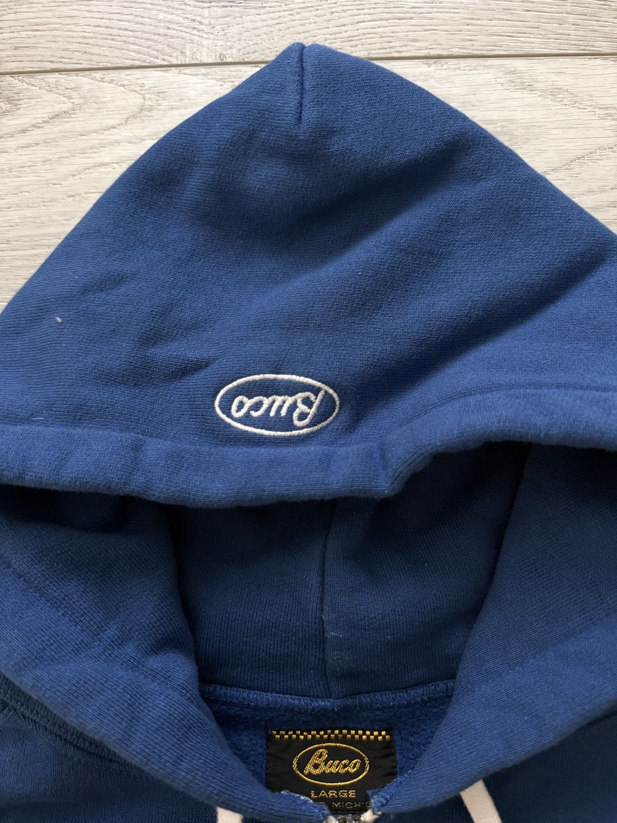 Buco Buco Engineers F/Z Parka Heavyweight Hoodie MiJapan Size US L / EU 52-54 / 3 - 3 Thumbnail