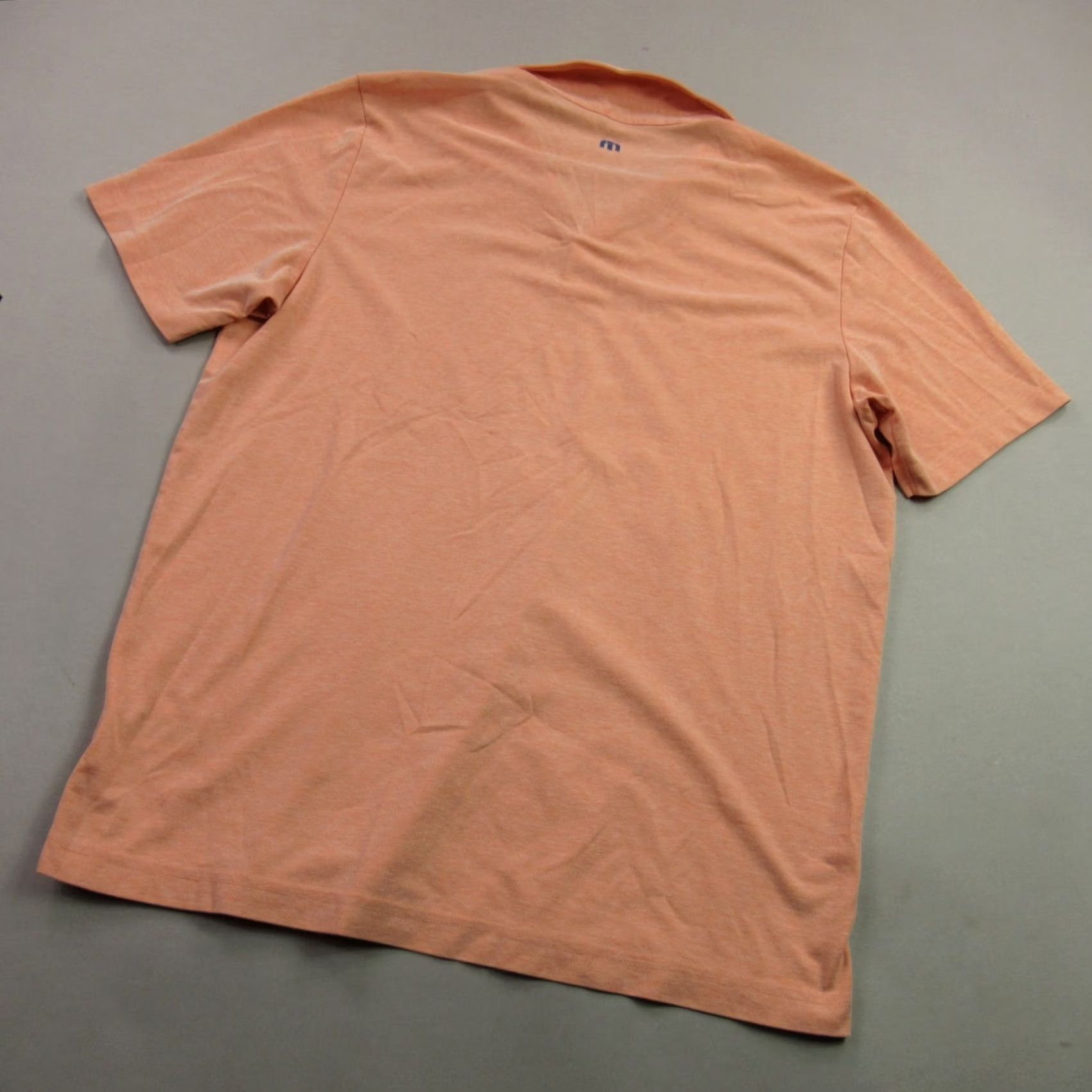 TravisMathew Travis Mathew Polo Mens XL Polo Golf Shirt Short Sleeve Lightweight Orange Outdoors Size US XL / EU 56 / 4 - 7 Thumbnail