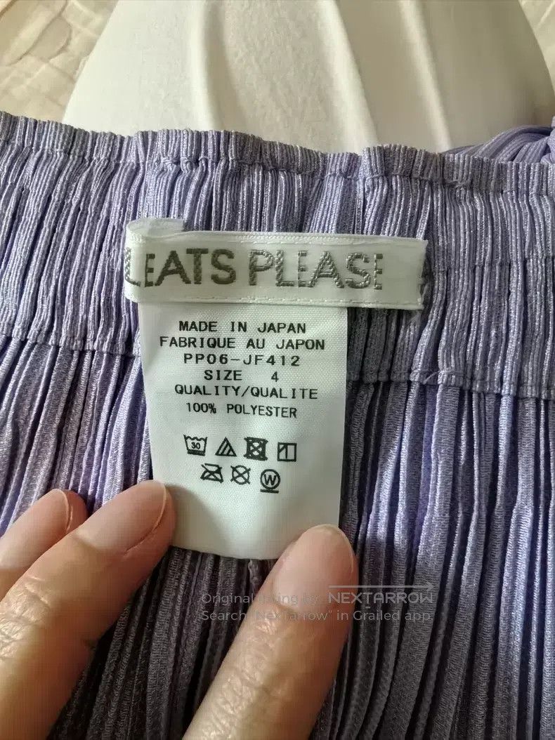 Other Issey Miyake Gray straight-leg pants Size 26" / US 2 / IT 38 - 2 Thumbnail