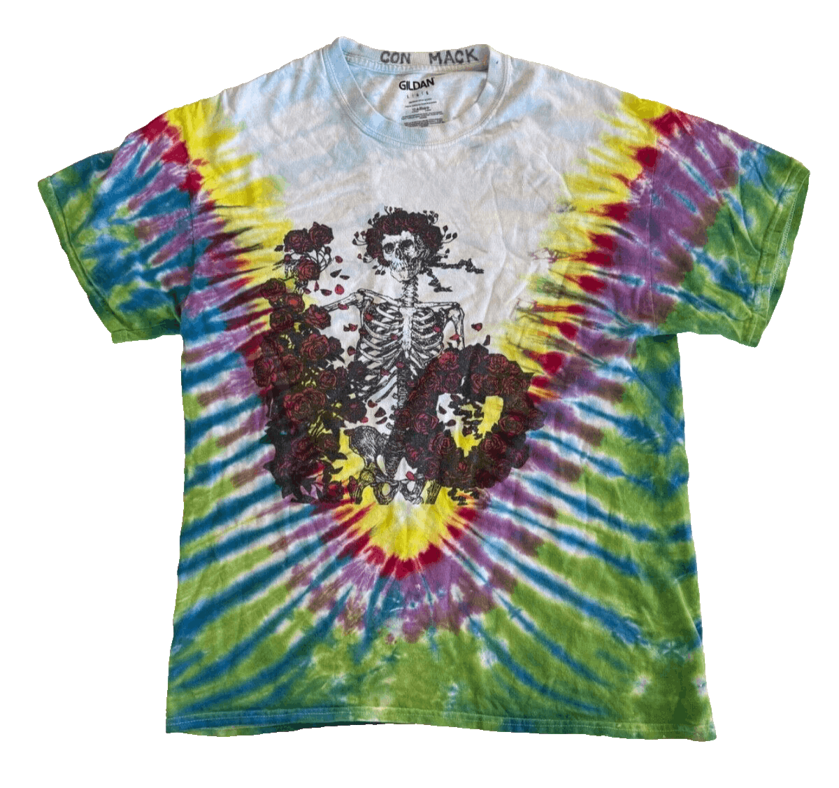 Grateful Dead Grateful Dead Bertha Vintage Wheel Tie Dye Shirt Men’s L Size US L / EU 52-54 / 3 - 1 Thumbnail