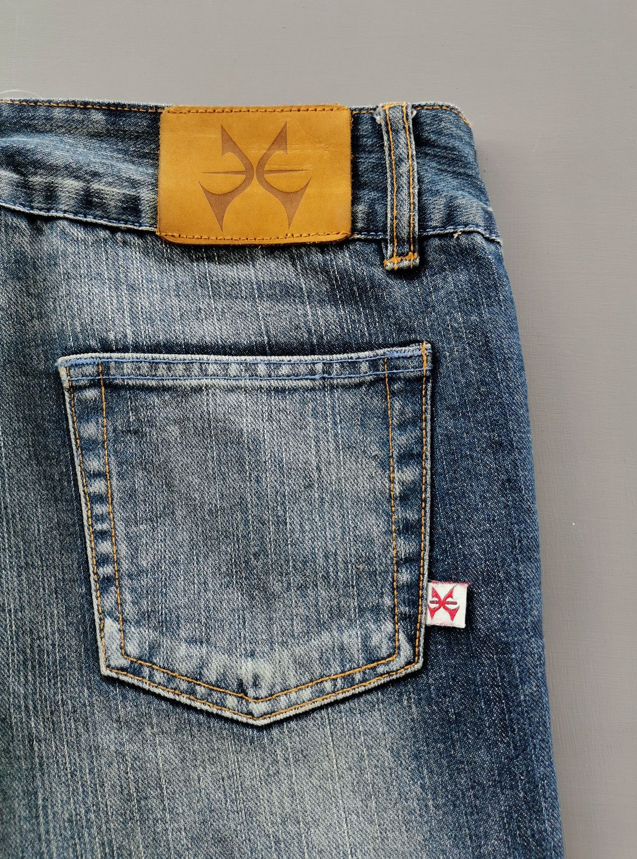 Vintage Bootcut Flared Hornee Kevlar Motorcycle Jeans Size US 31 - 8 Thumbnail
