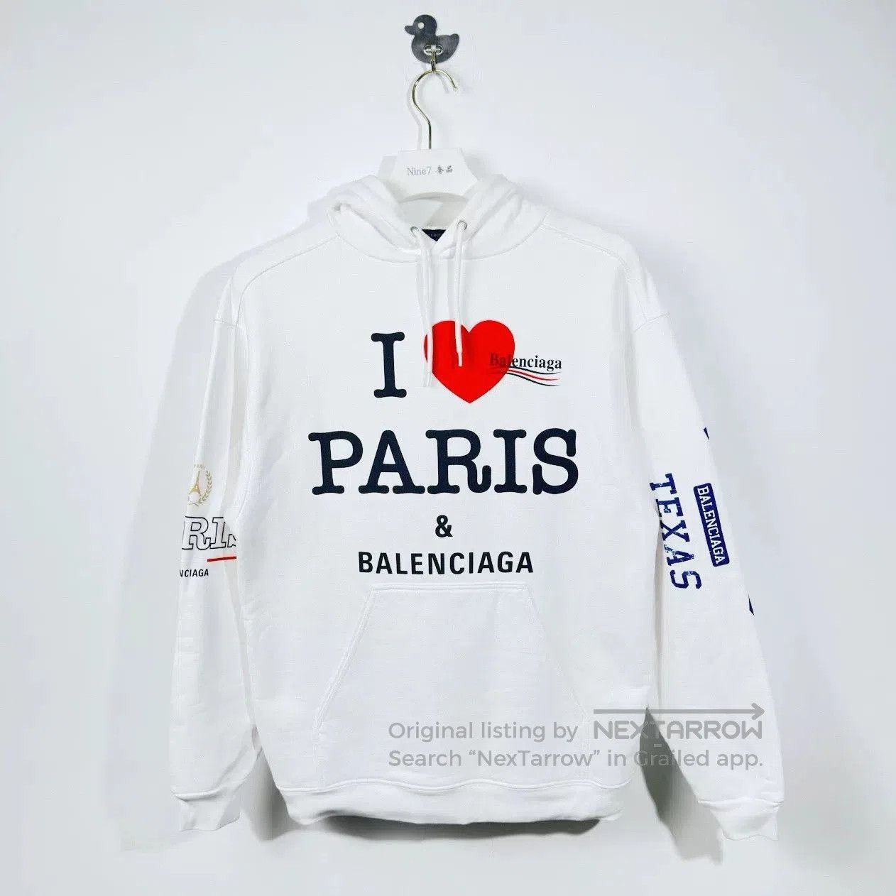 Balenciaga Balenciaga Paris Coke Graffiti Hoodie. Size US XXS / EU 40 - 1 Thumbnail