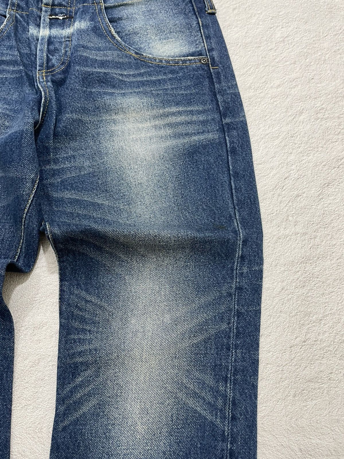 Japanese Brand 2000s Jeanasis Rare Faded y2k Style Size US 28 / EU 44 - 3 Thumbnail