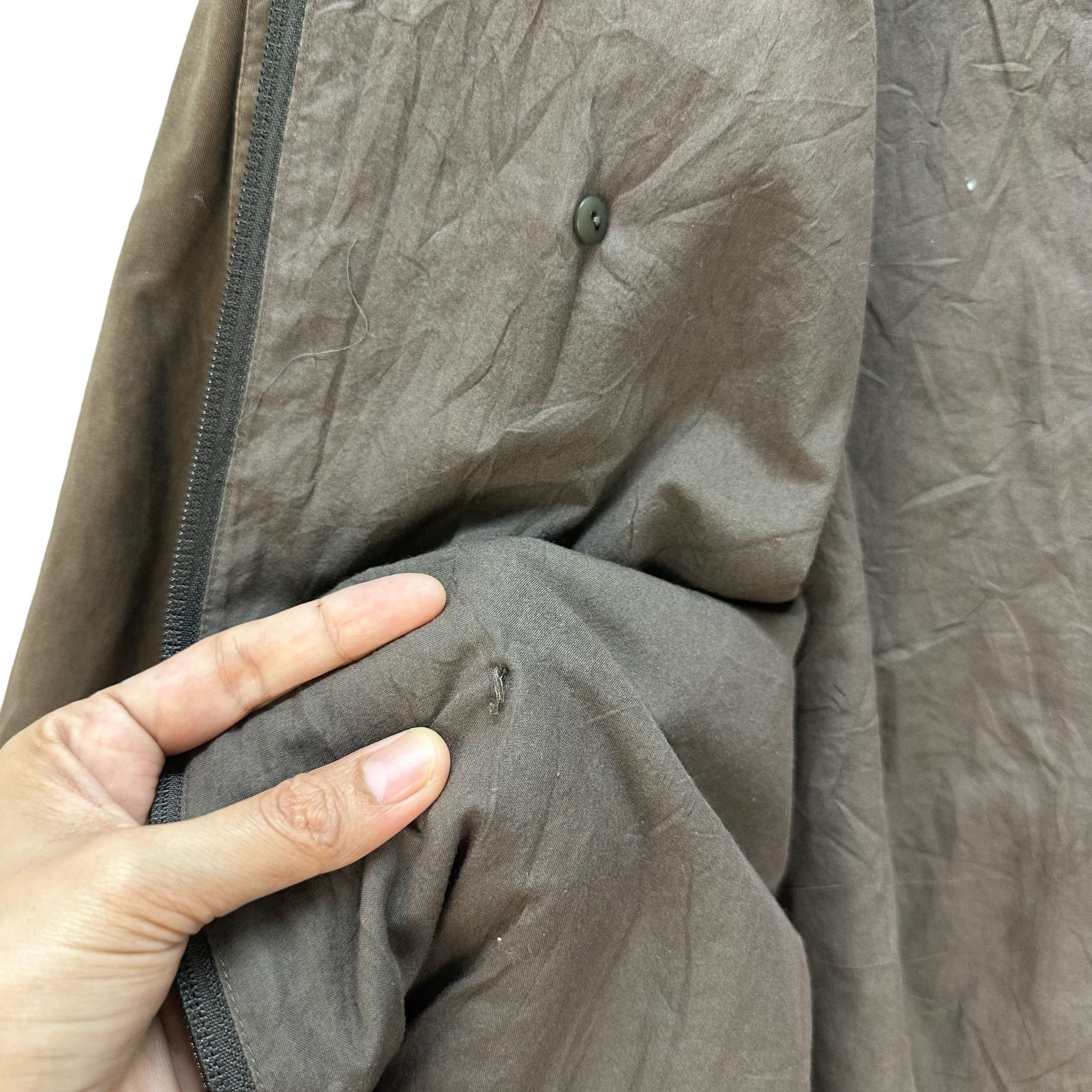 Issey Miyake PLANTATION BY ISSEY MIYAKE DOUBLE LAYER COAT JACKET #9027-49 Size US M / EU 48-50 / 2 - 8 Thumbnail