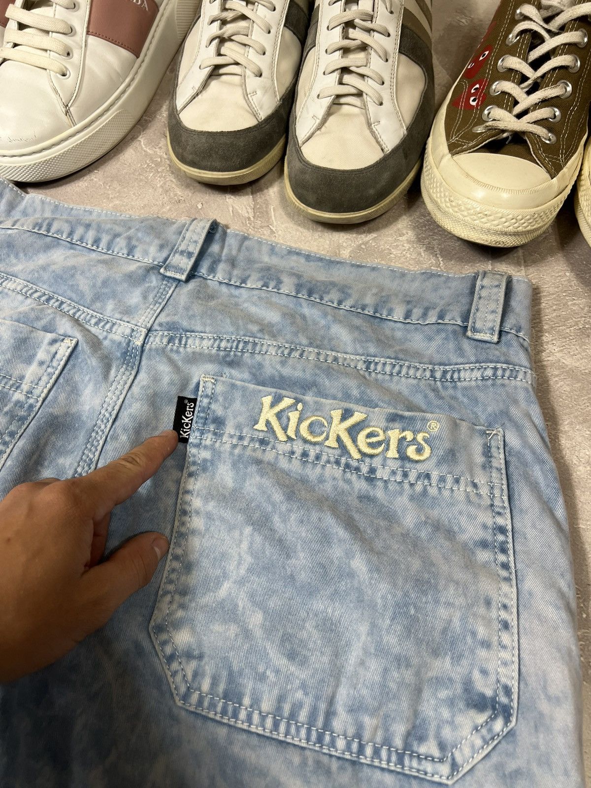 Kickers Vintage Kickers Baggy Y2k Jeans Size US 34 / EU 50 - 4 Thumbnail