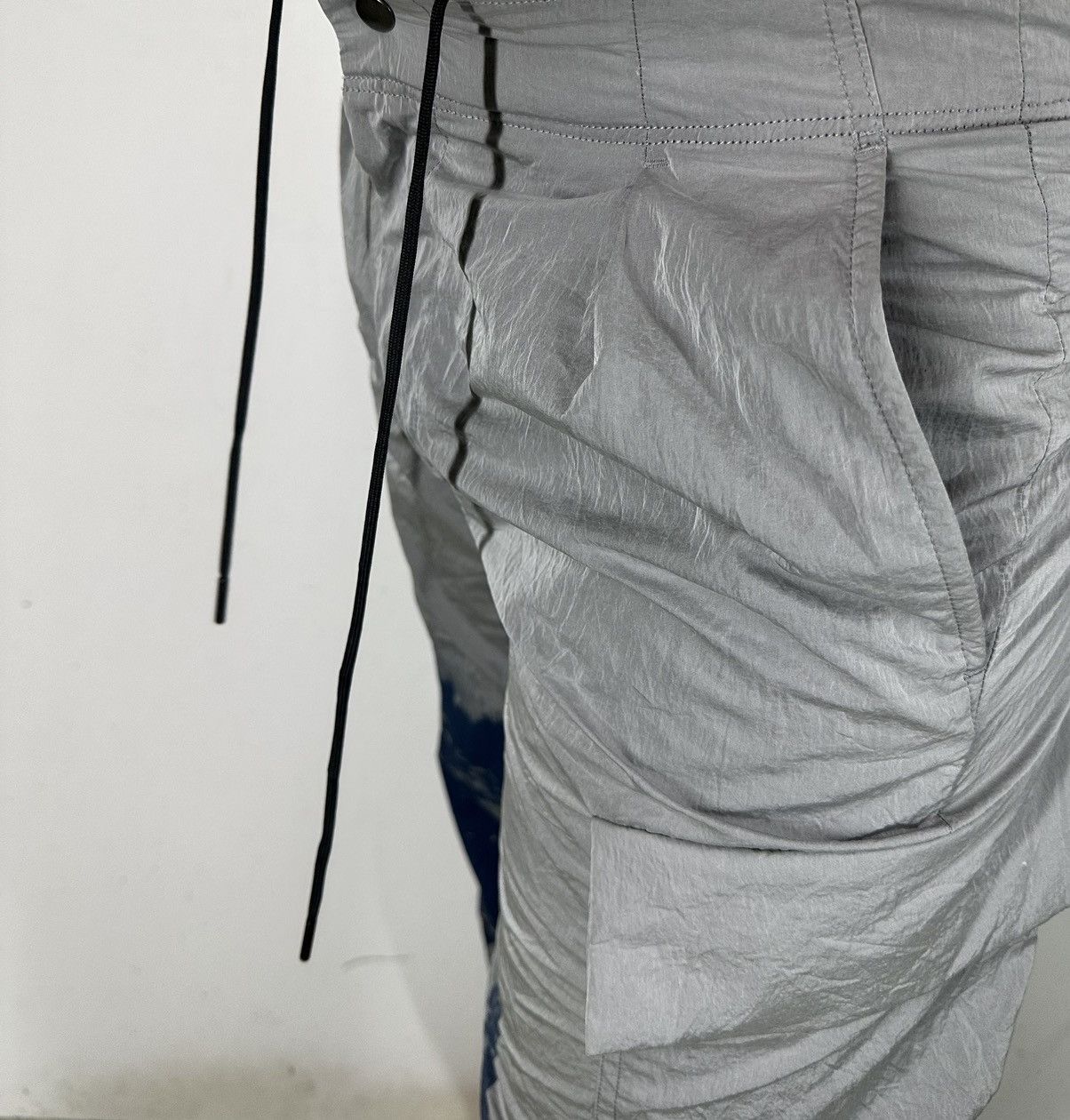 Takashi Murakami Vtg Estnation Amane Murakami Cargo Nylon Pant Size US 31 - 5 Thumbnail