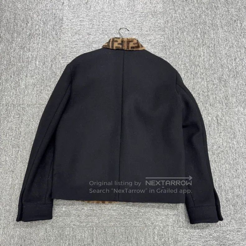 Fendi Fendi Leather and Fur Integrated Jacket Size US M / EU 48-50 / 2 - 5 Thumbnail