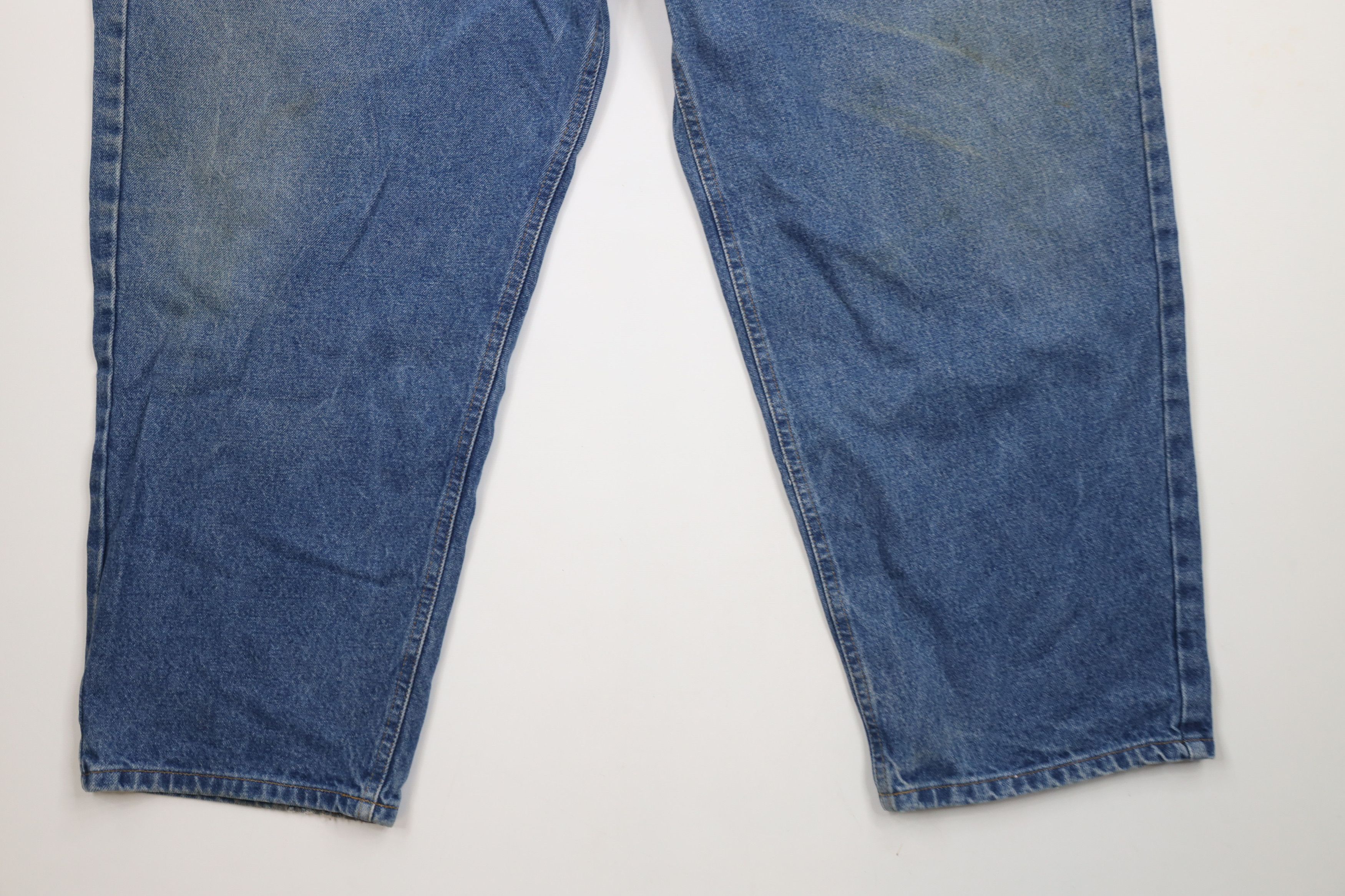 Carhartt × Vintage Vintage Y2K Carhartt Spell Out Relaxed Fit Wide Leg Jeans Size US 44 / EU 60 - 4 Thumbnail