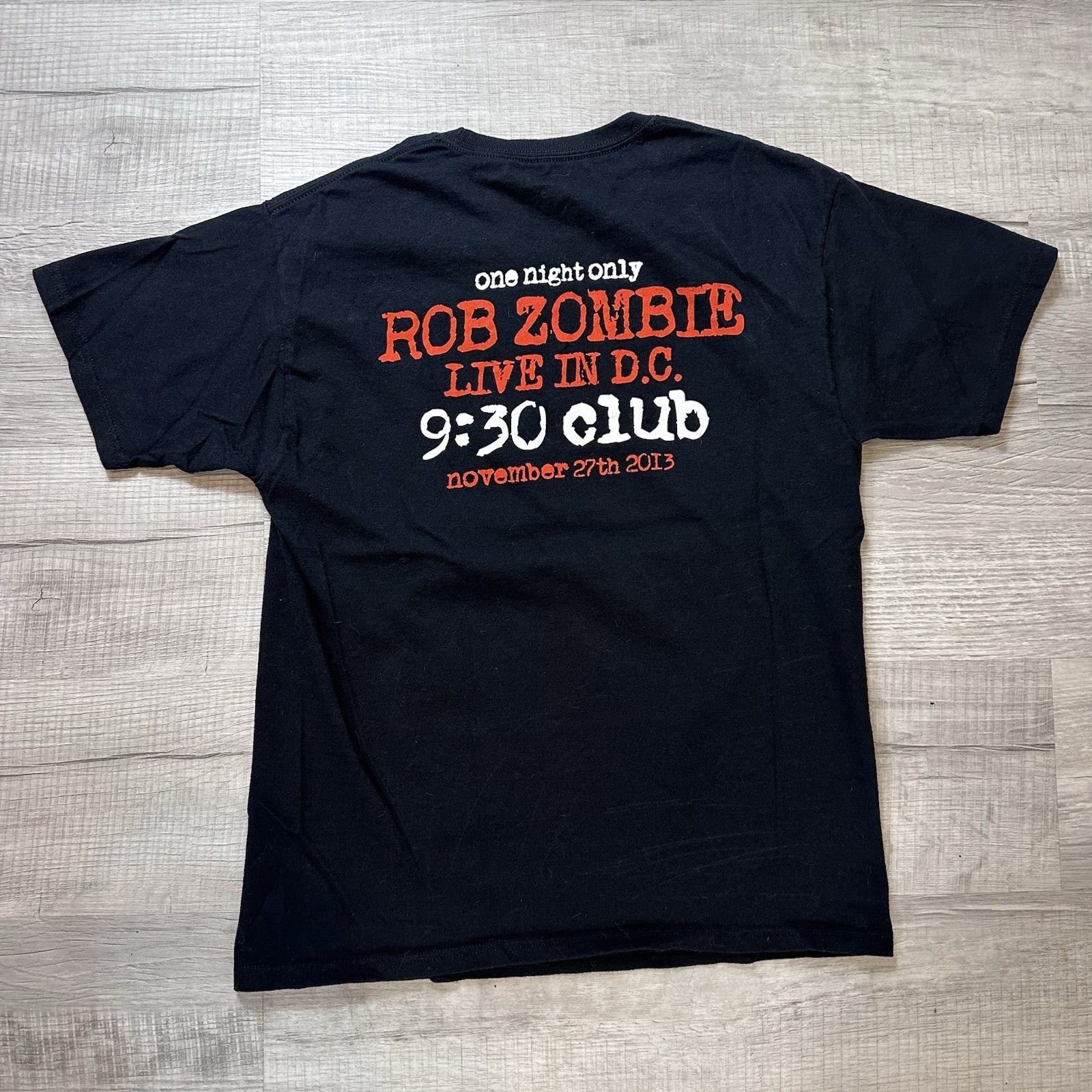 Hanes Rob Zombie Official Merch 2013 Band Concert Music Tee Medium Size US M / EU 48-50 / 2 - 6 Thumbnail