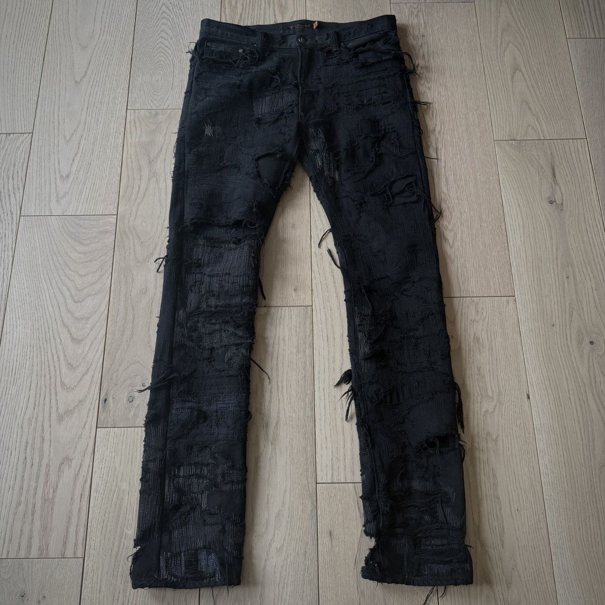 Undercover UNDERCOVER 02AW Witch Period Damage Denim | Grailed