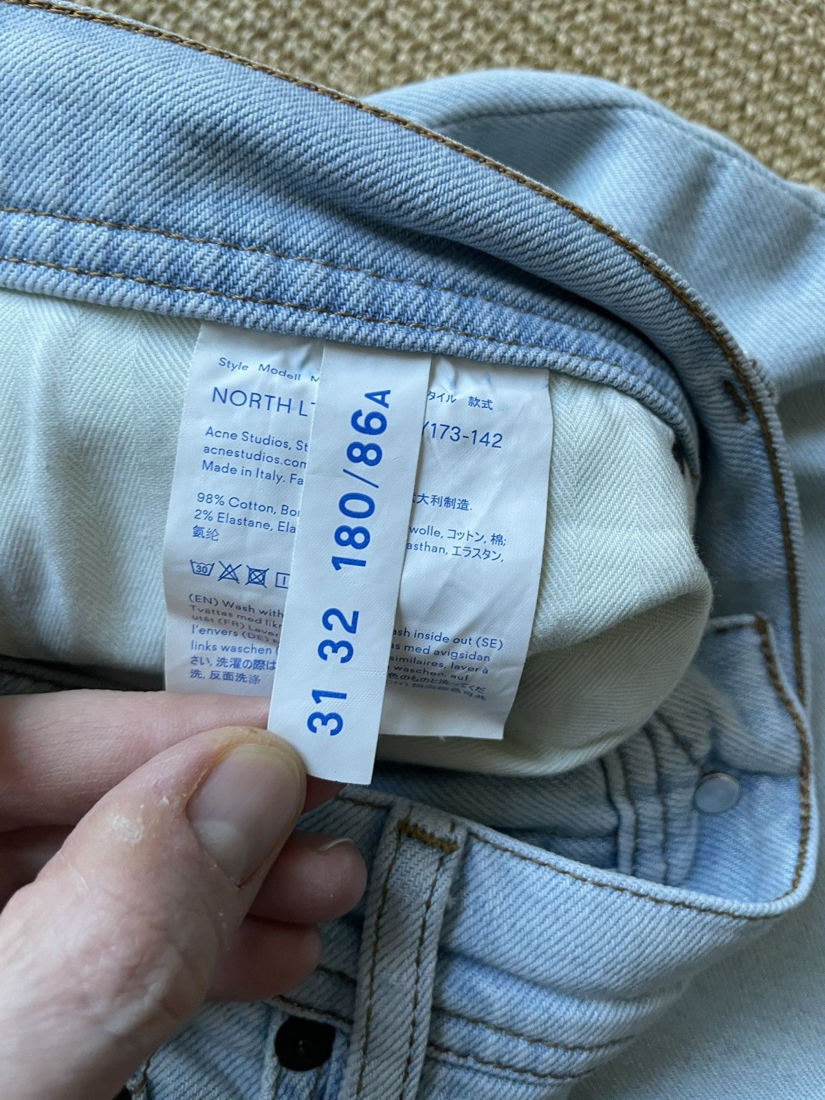 Acne Studios Acne Denim Size US 30 / EU 46 - 6 Thumbnail