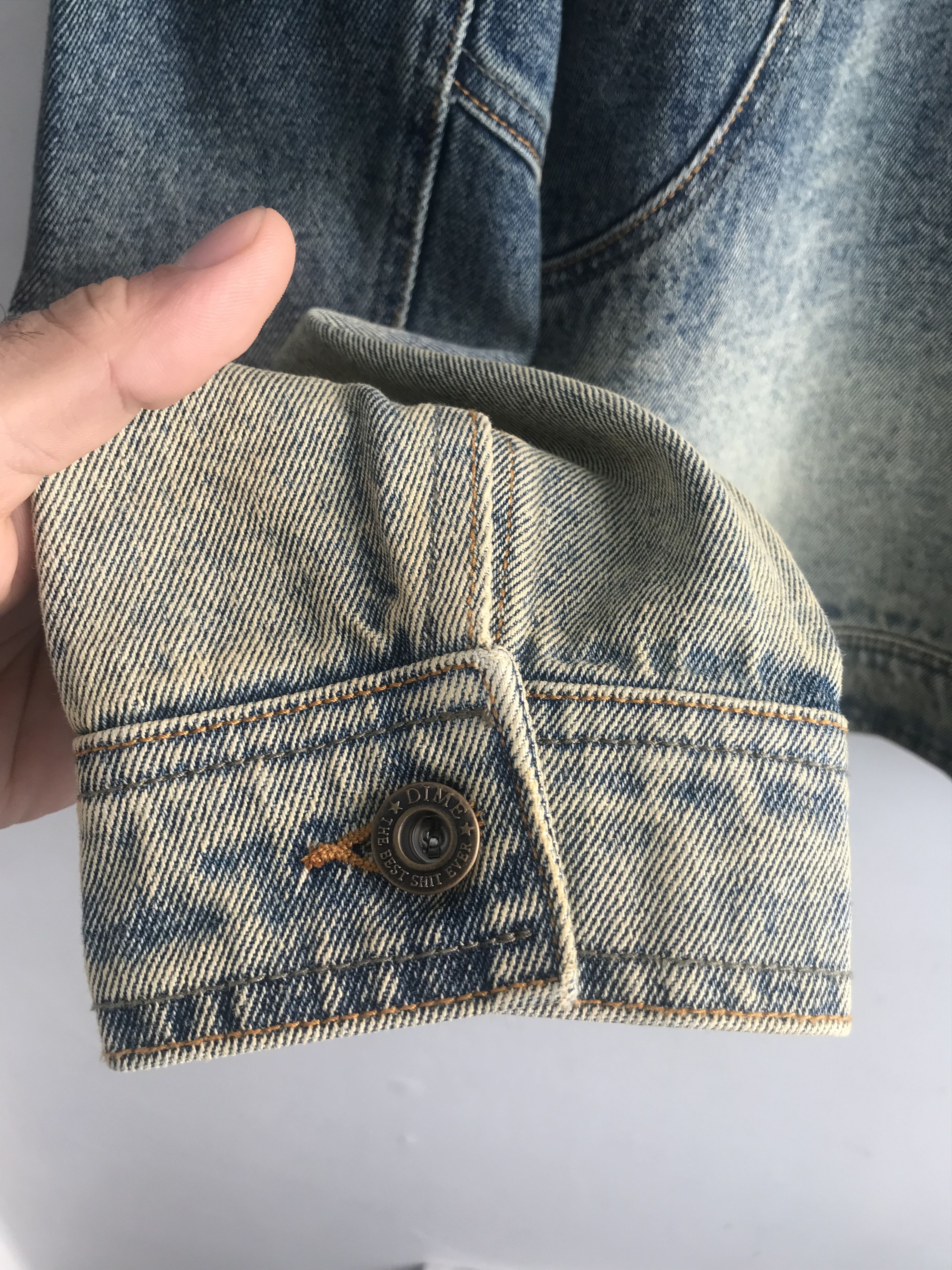 Dime Dime Faded Denim jacket Size US M / EU 48-50 / 2 - 6 Thumbnail