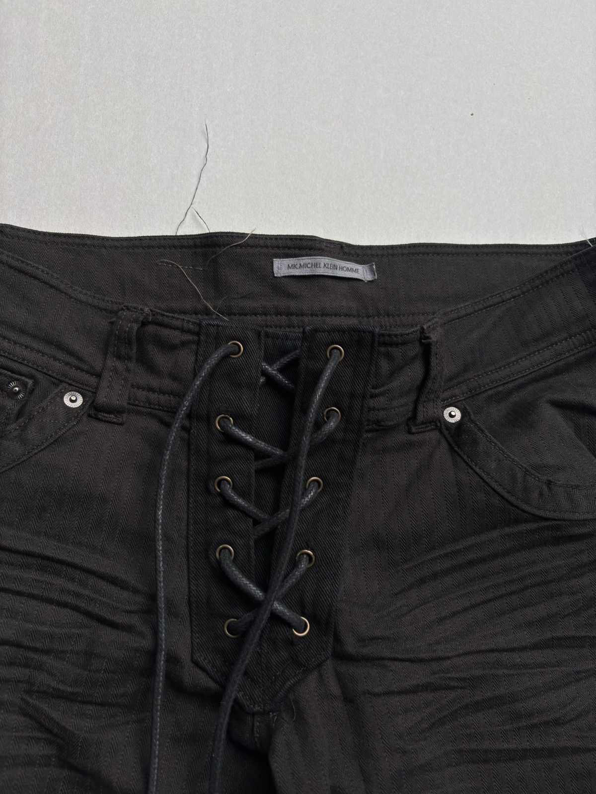 Michel Klein Lace up flare pants Size US 31 - 3 Thumbnail