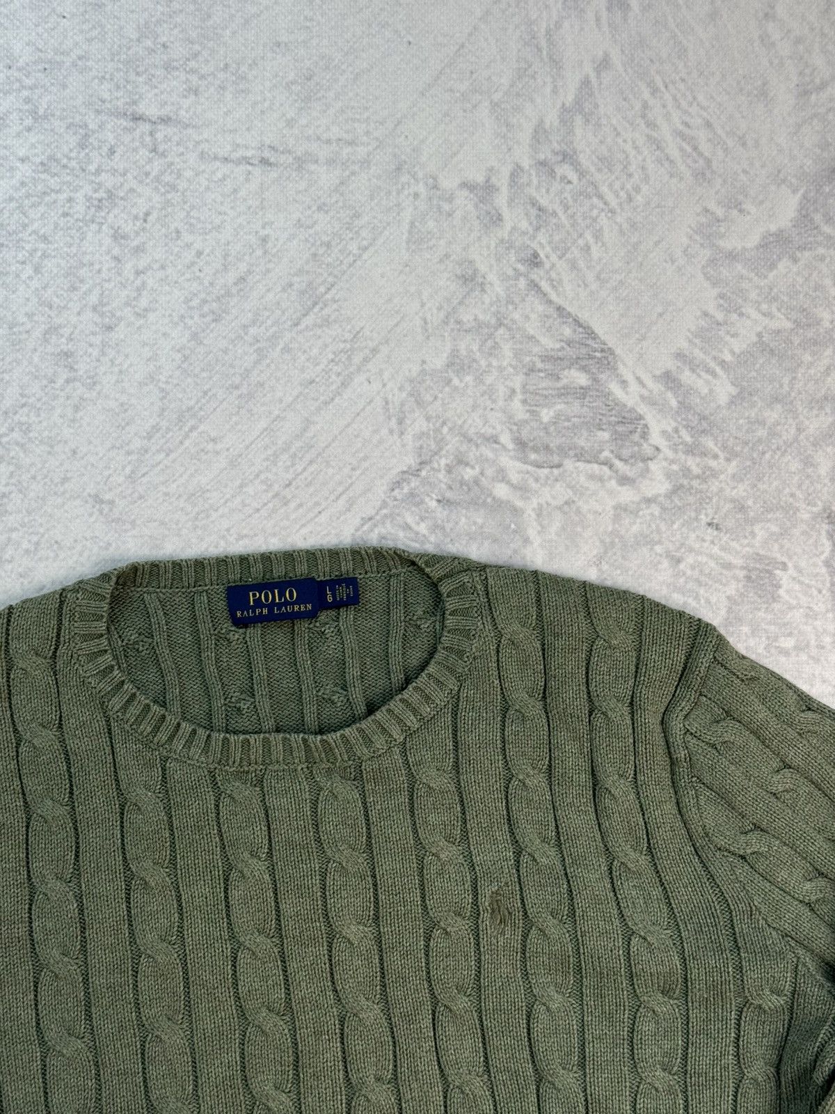 Polo Ralph Lauren × Ralph Lauren × Vintage POLO RALPH LAUREN VINTAGE BASIC LOGO OVERSIZE SWEATER Size US L / EU 52-54 / 3 - 4 Thumbnail
