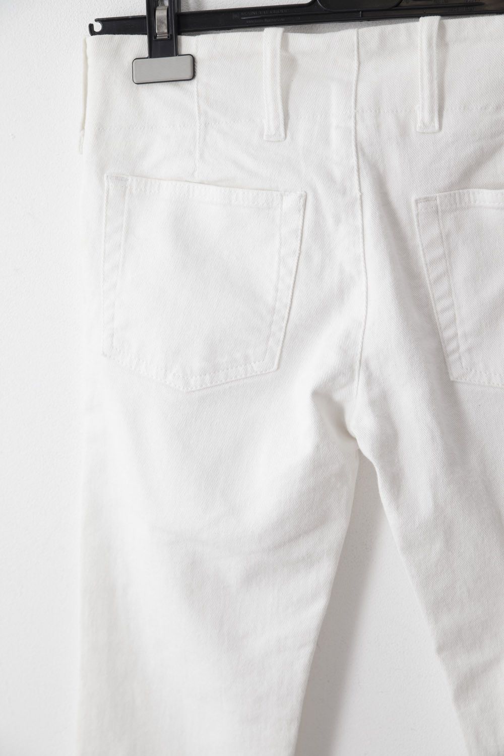 Helmut Lang Vintage 2000's white tear drop denim jeans Size 25" / US 0 / IT 36 - 6 Thumbnail
