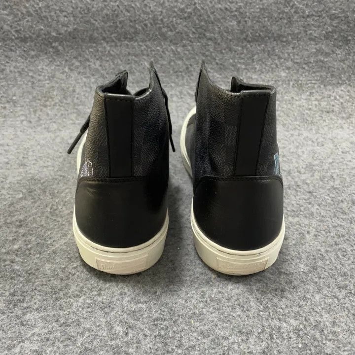 Louis Vuitton Louis Vuitton Tattoo Damier Graphite High-Top Sneakers -250 Size US 8 / EU 41 - 1 Thumbnail