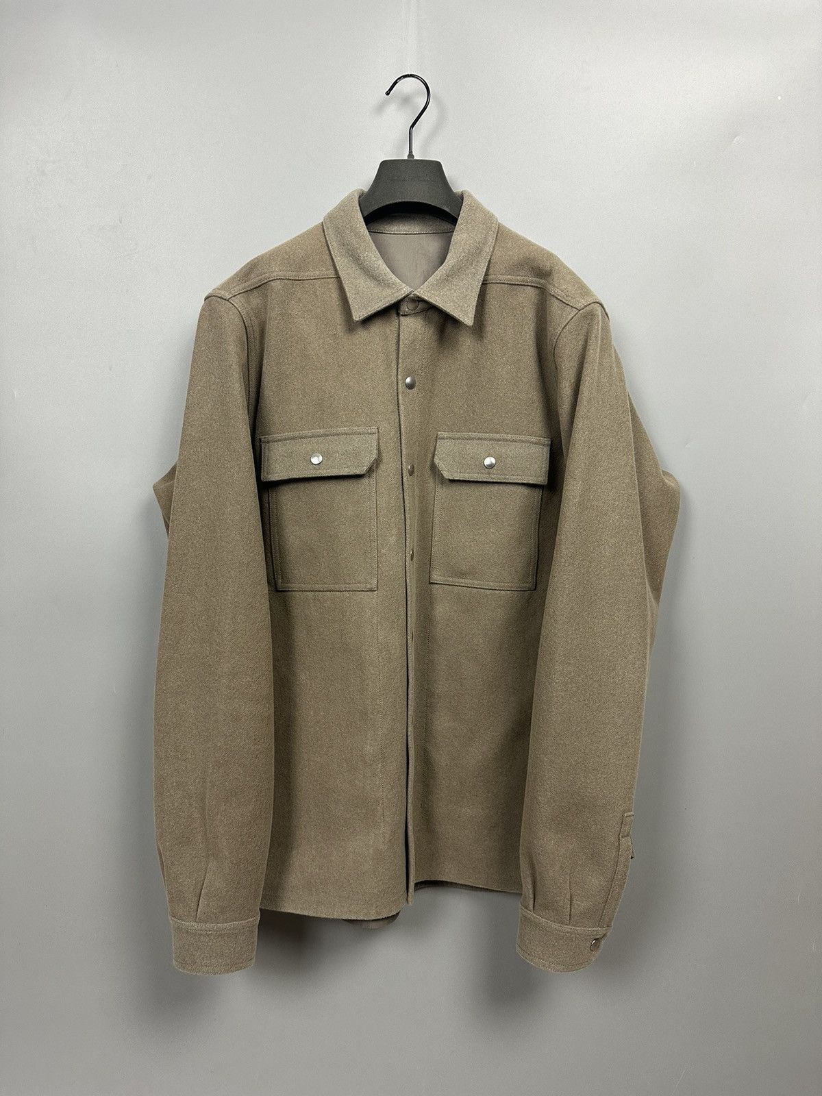 Rick Owens FW20 ‘PERFORMA’ Boiled Wool Outershirt Size US XL / EU 56 / 4 - 2 Thumbnail