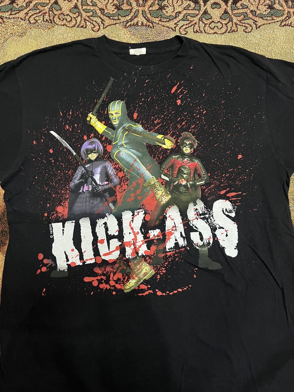 Vintage Kick ass movie Size US XL / EU 56 / 4 - 2 Thumbnail