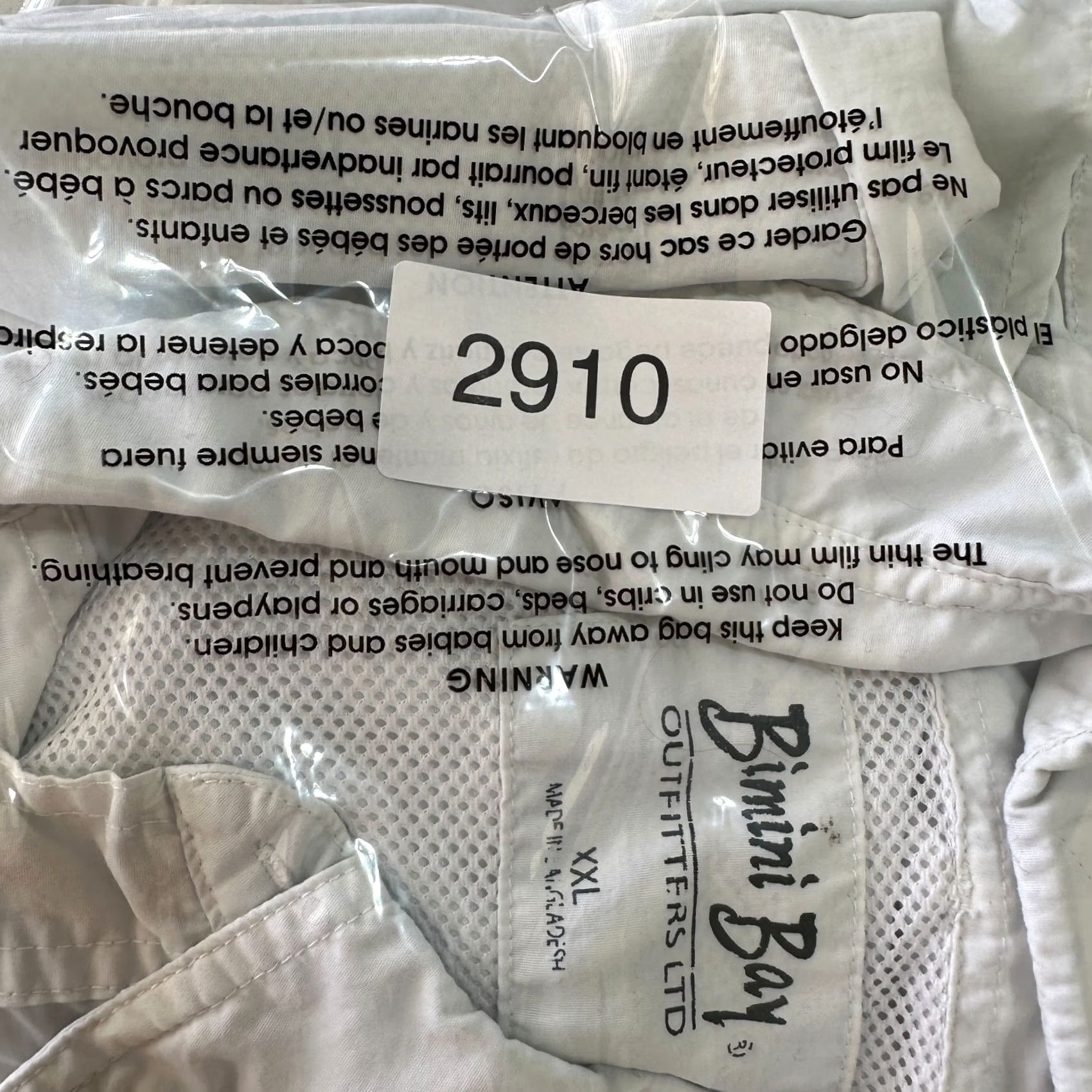 Vintage Bimini Bay Outfitters LTD Button-Up Shirt White XXL Short Sleeve Men Regular Pockets Casual Classics Size US XXL / EU 58 / 5 - 8 Thumbnail