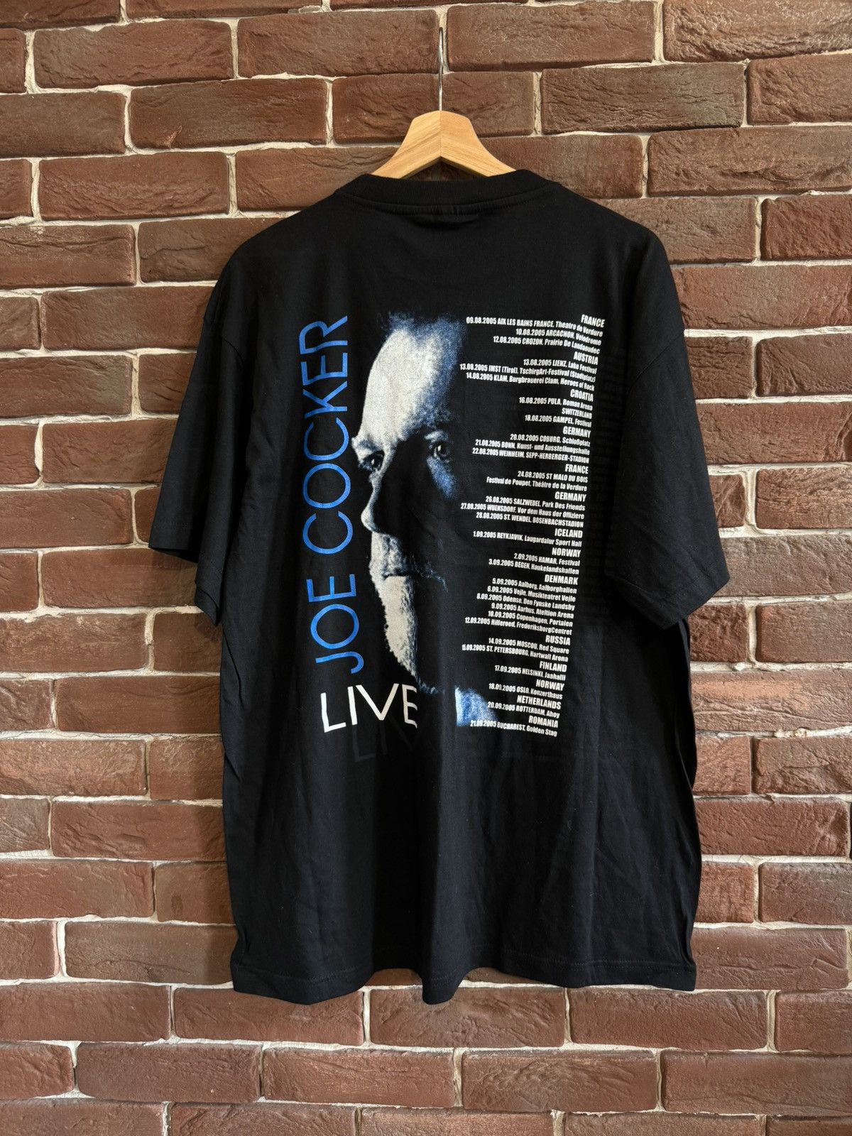 Band Tees Joe Cocker 00s Band Rock Tee Two Sided Print Rare Tour 2005 Size US XL / EU 56 / 4 - 2 Thumbnail