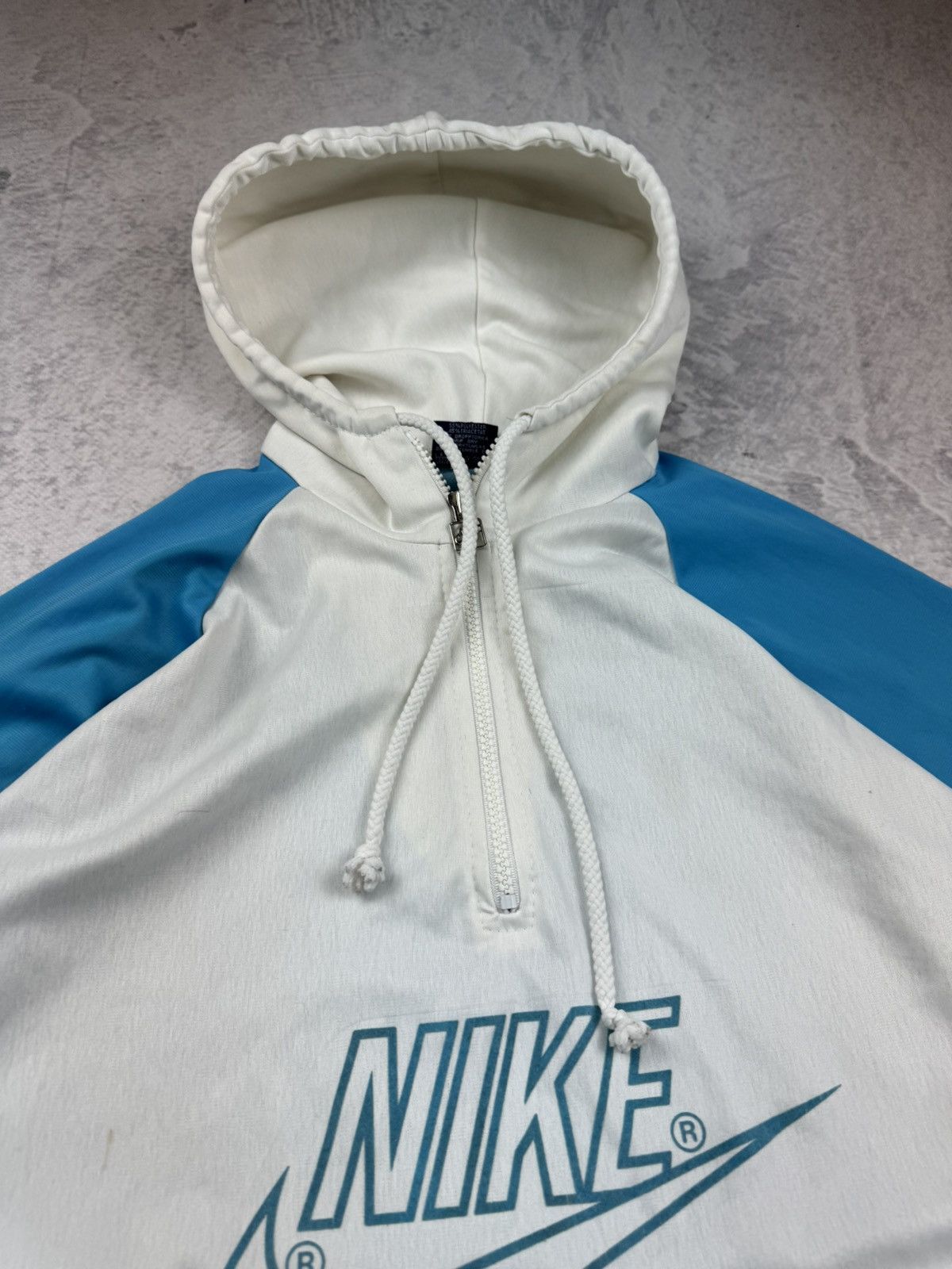 Nike × Vintage NIKE VINTAGE CENTER LOGO OVERSIZE BOXY HOODIE Size US L / EU 52-54 / 3 - 4 Thumbnail