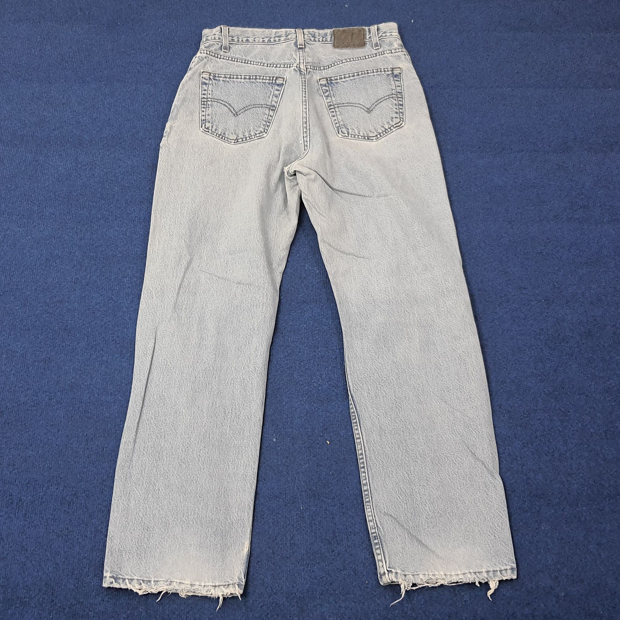 Levi's Vintage Levi's Silver Tab Straight Relaxed Fit Jeans C244N23 Size US 33 - 3 Thumbnail