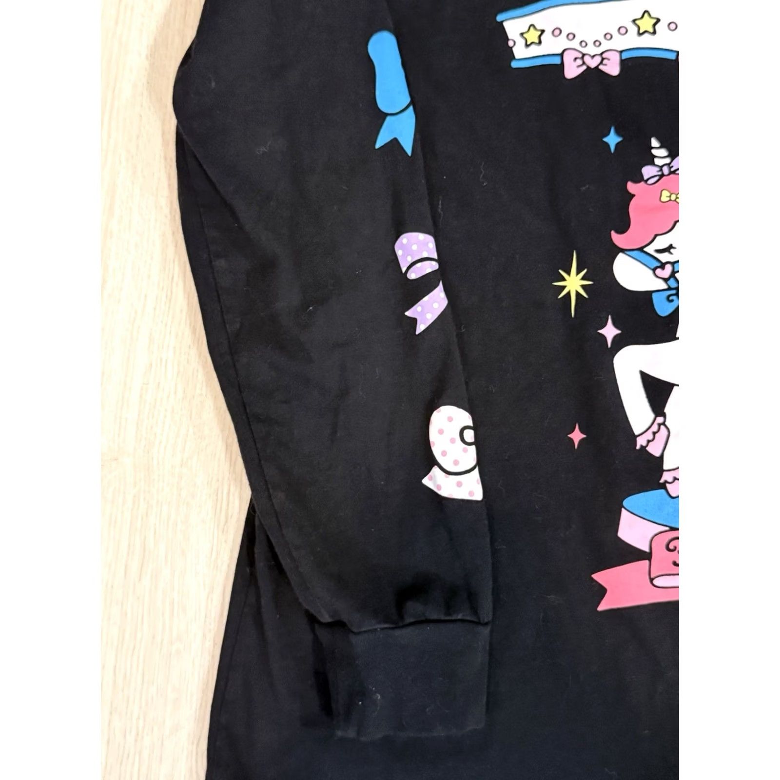 Dolls Kill Dolls Kill x Sanrio Hello Kitty Longsleeve Shirt Medium Cute Japan Anime Womens Black Size M / US 6-8 / IT 42-44 - 6 Thumbnail