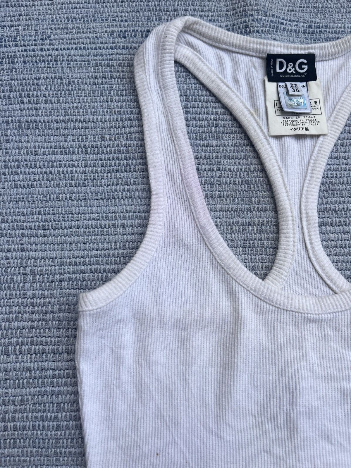 Dolce & Gabbana White tank Size XS / US 0-2 / IT 36-38 - 4 Thumbnail