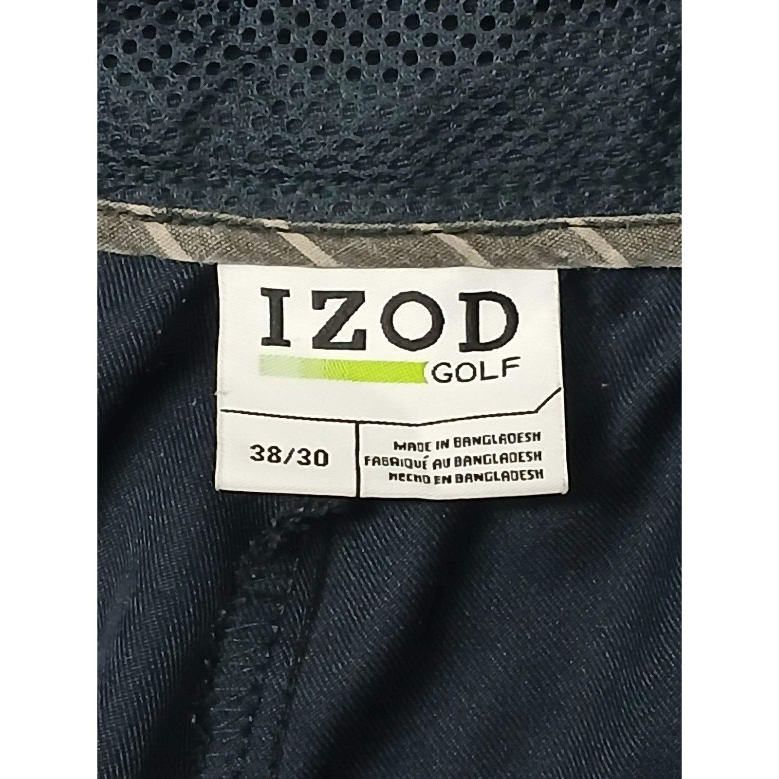 Izod Izod Golf (38x30) Men's Blue Dri-Fit Performance Dress Pants Size US 38 / EU 54 - 7 Thumbnail