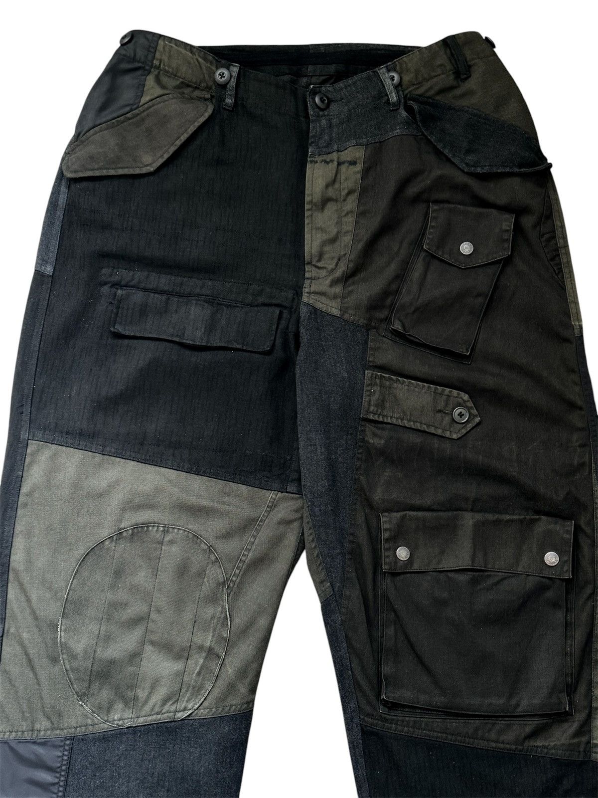 Maharishi Maharishi Rebuilt Runway Rare Tactical Cargo Pocket Pants Size US 34 / EU 50 - 3 Thumbnail