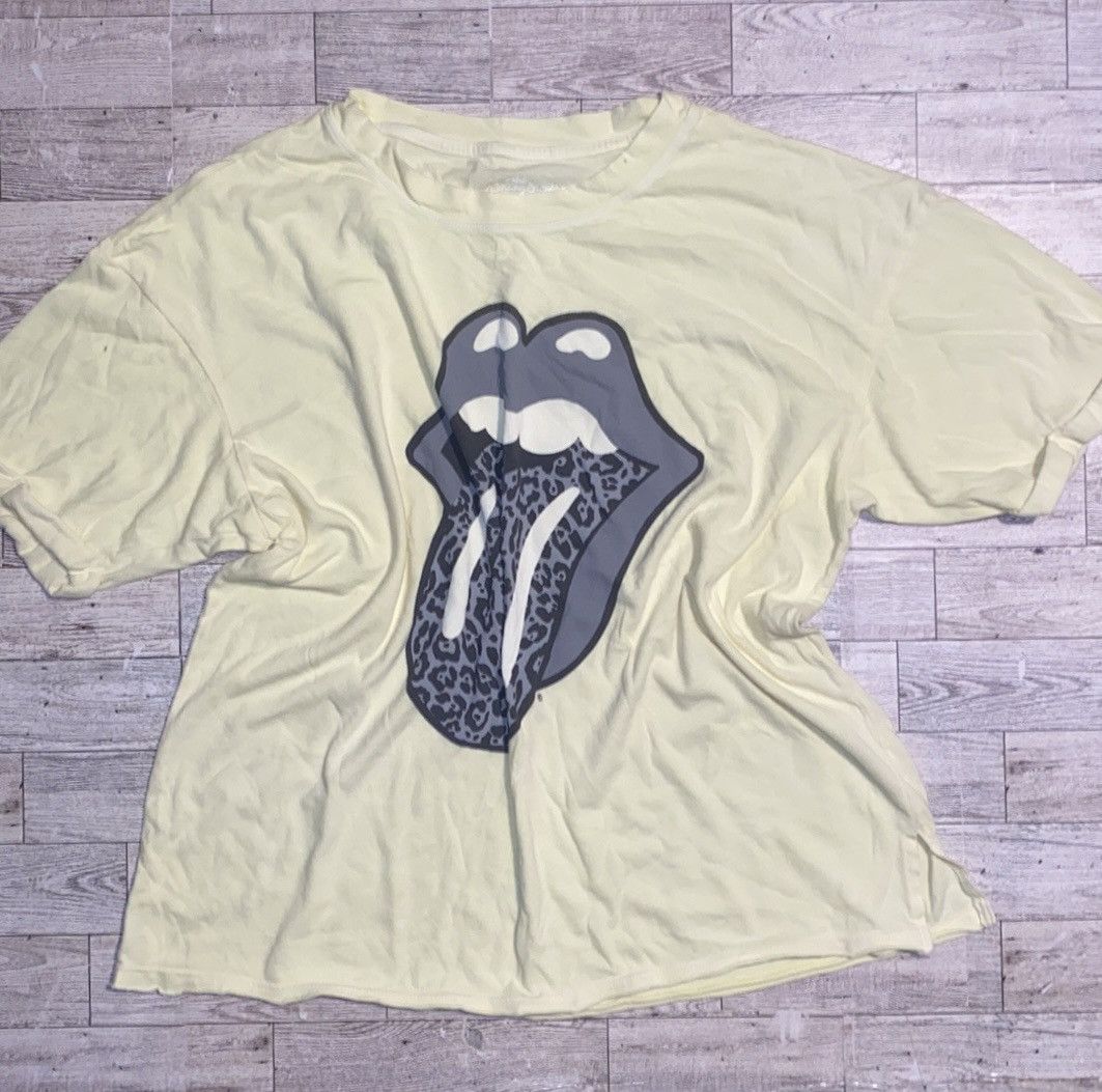 Other The Rolling Stones, Neon, Oversized Boxy Tee, w/ Leopard Size S / US 4 / IT 40 - 6 Thumbnail
