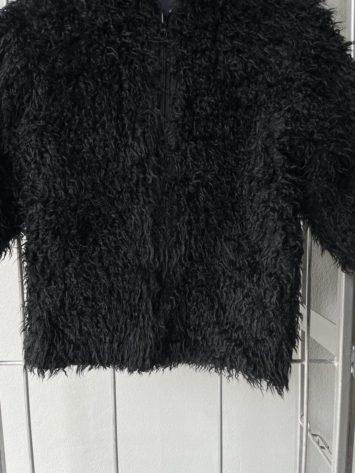 DKNY DKNY Shaggy black Faux fur jacket. Size ONE SIZE - 4 Thumbnail