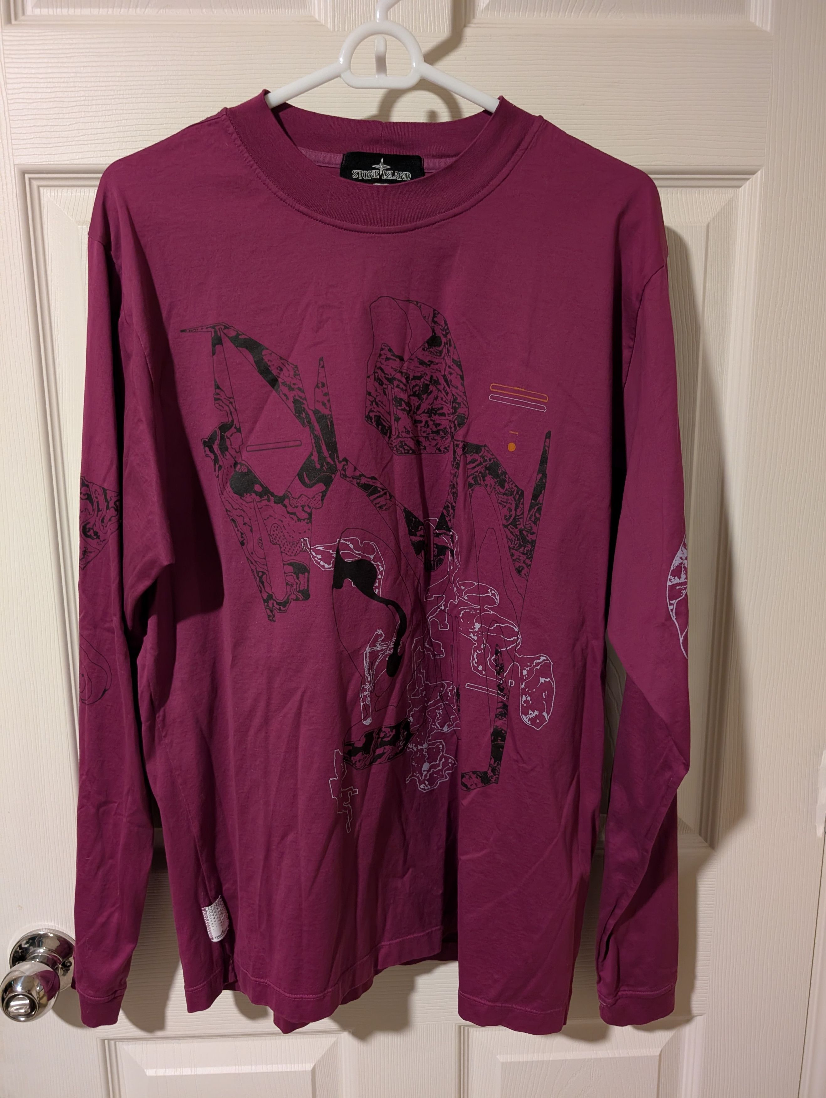 Stone Island Shadow Project CXADO 7119 Long Sleeve Graphic T | Grailed
