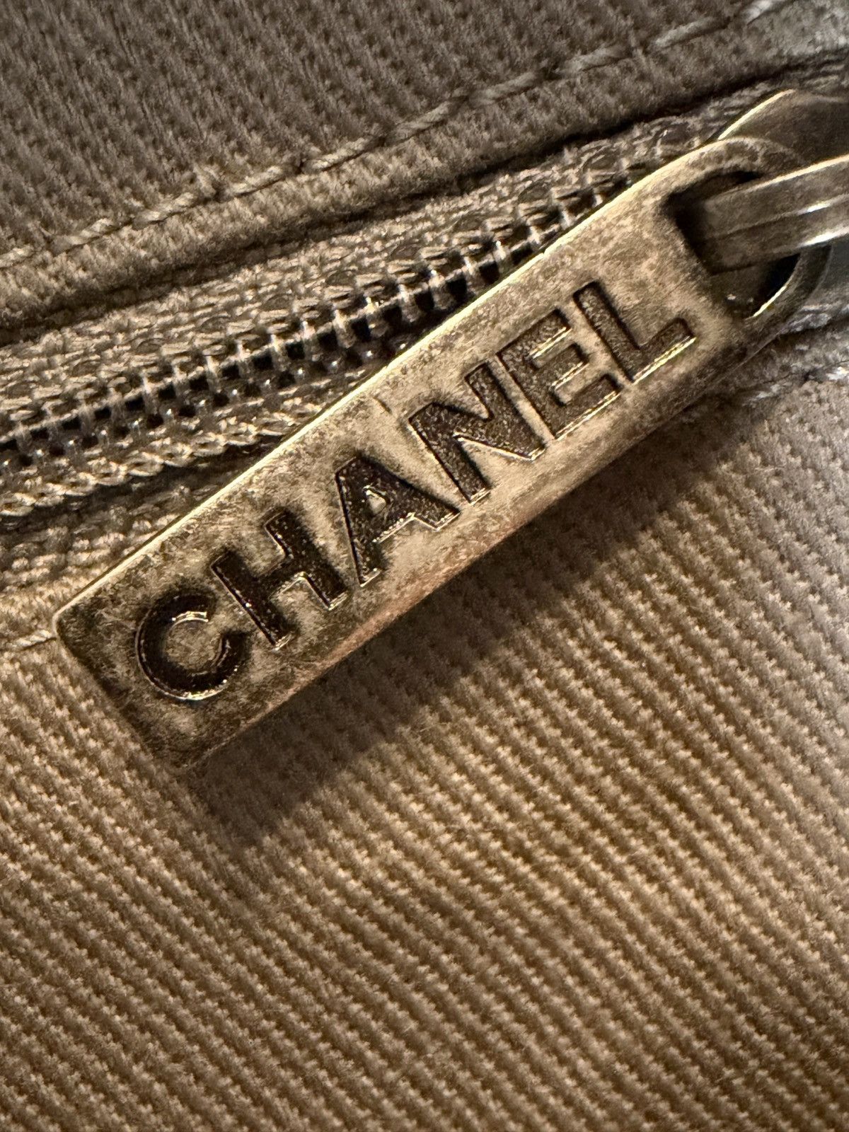Chanel Chanel 2014 Art School Graffiti Canvas Grey Backpack Size ONE SIZE - 9 Thumbnail