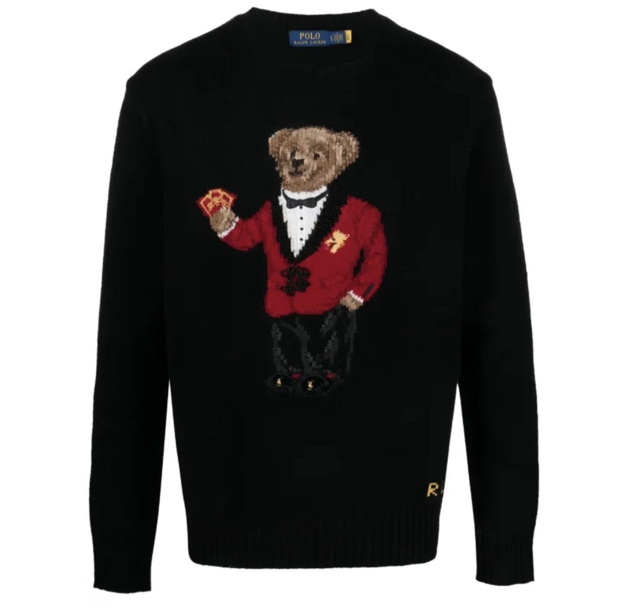 Polo Ralph Lauren Lunar new year polo bear wool jumper Size US XL / EU 56 / 4 - 2 Thumbnail