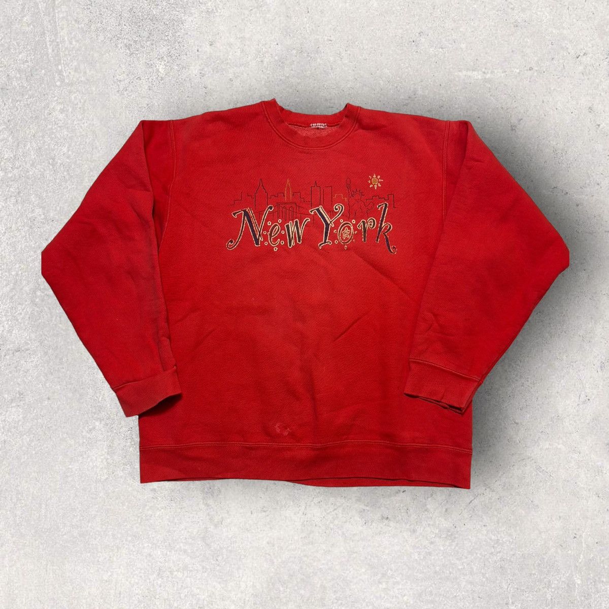 Vintage Vintage New York sweatshirt Size US M / EU 48-50 / 2 - 1 Thumbnail