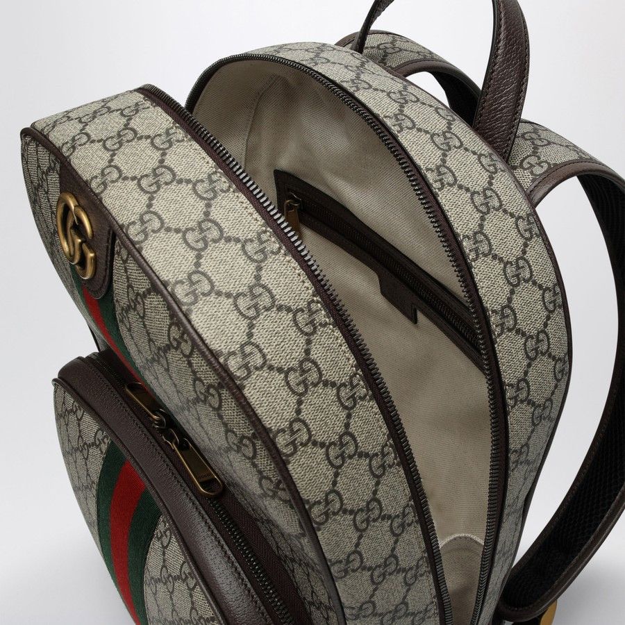 Gucci o1d2blof0525 Size: OS / Backpack in Beige/Brown Size ONE SIZE - 4 Thumbnail