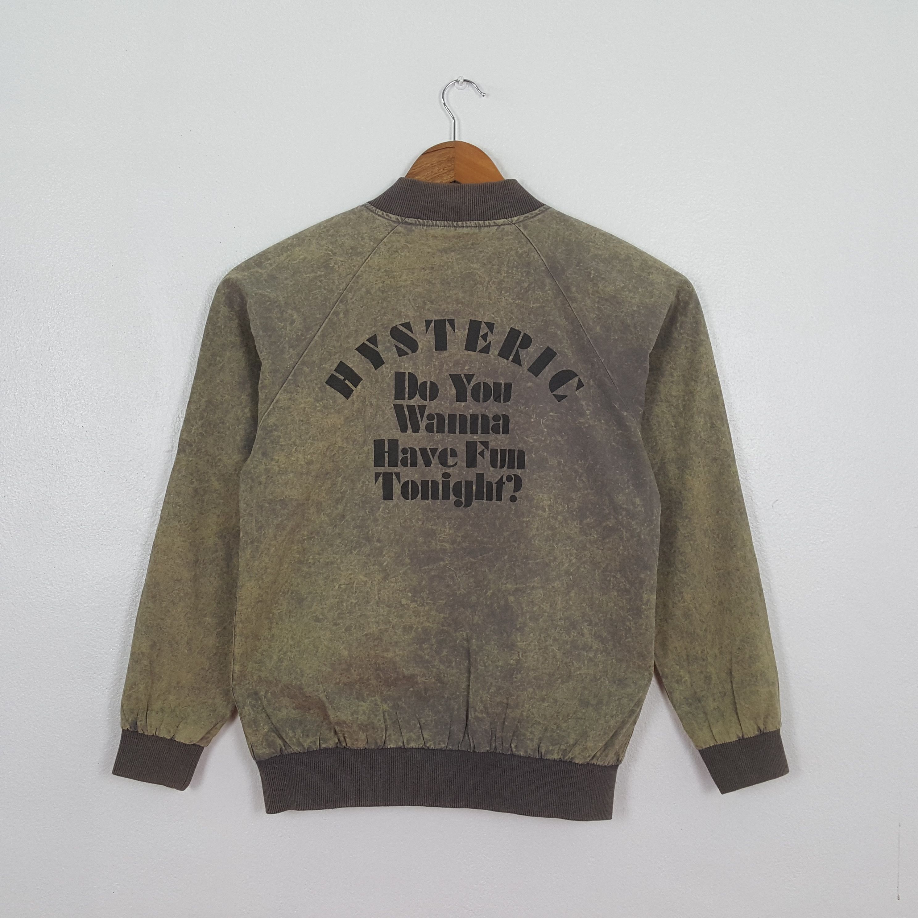 ◽️hysteric glamour◽️ヴィンテージ　ブルゾン Vintage Hysteric Glamour Japanese Fashion Jacket C316N9