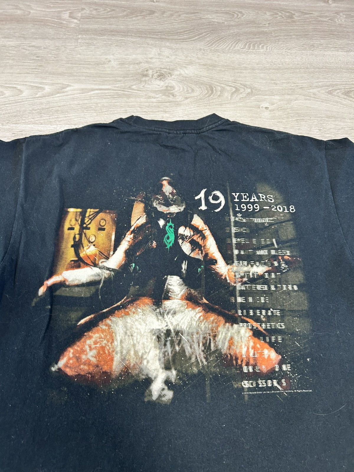 Band Tees Vintage Slipknot T-shirt Tour 2018 Size Large Size US L / EU 52-54 / 3 - 10 Thumbnail