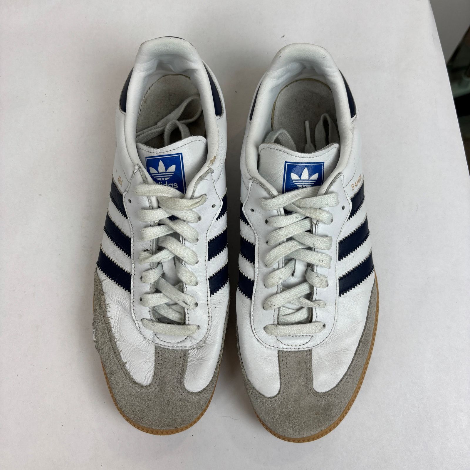 Adidas Adidas Samba Classic White Sneakers Shoes Men's 10 Size US 10 / EU 43 - 6 Thumbnail