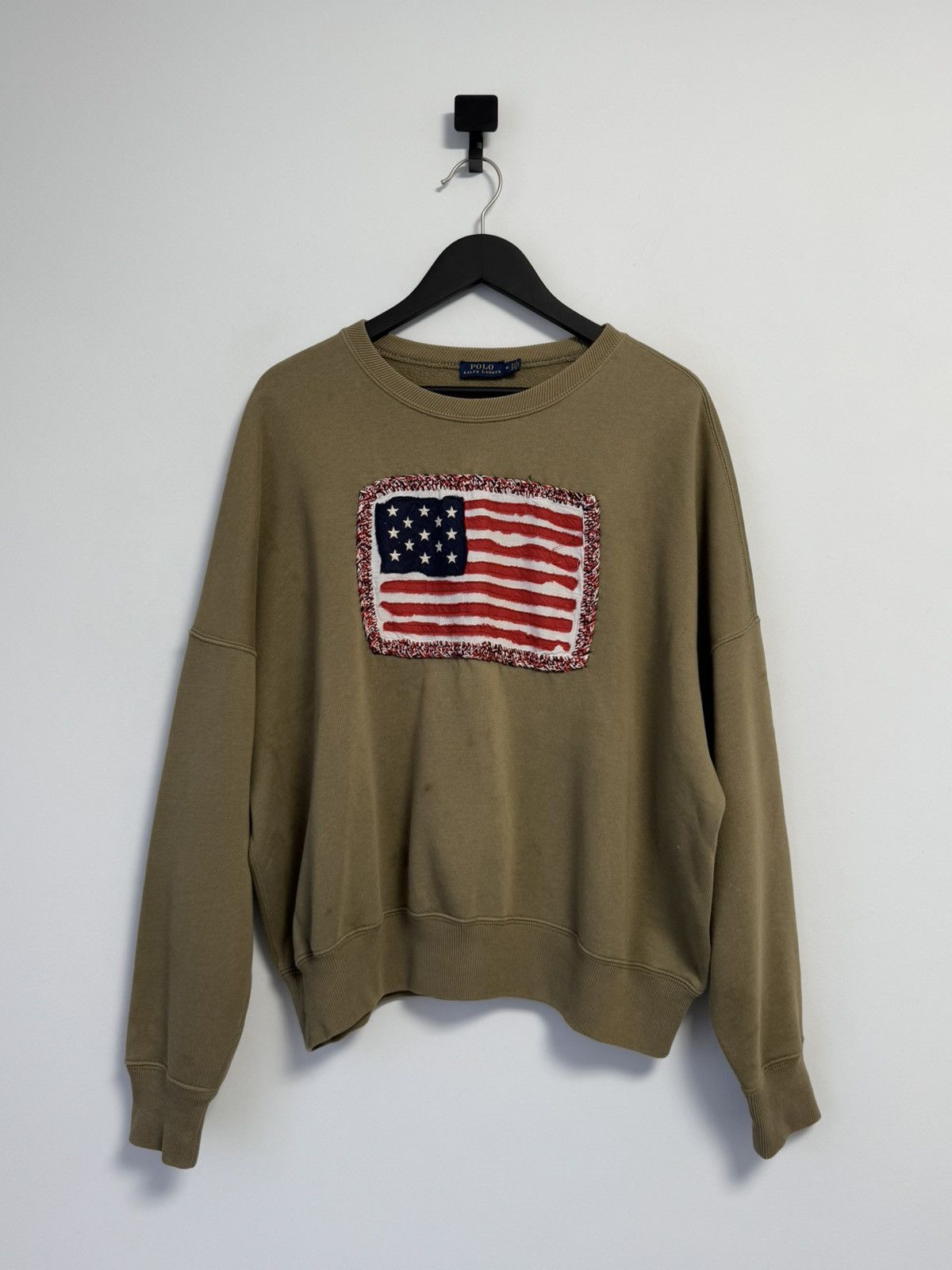 Vintage Polo Ralph Lauren Vintage Sweatshirt 90’s Big Logo 🇺🇸 Size US M / EU 48-50 / 2 - 1 Thumbnail