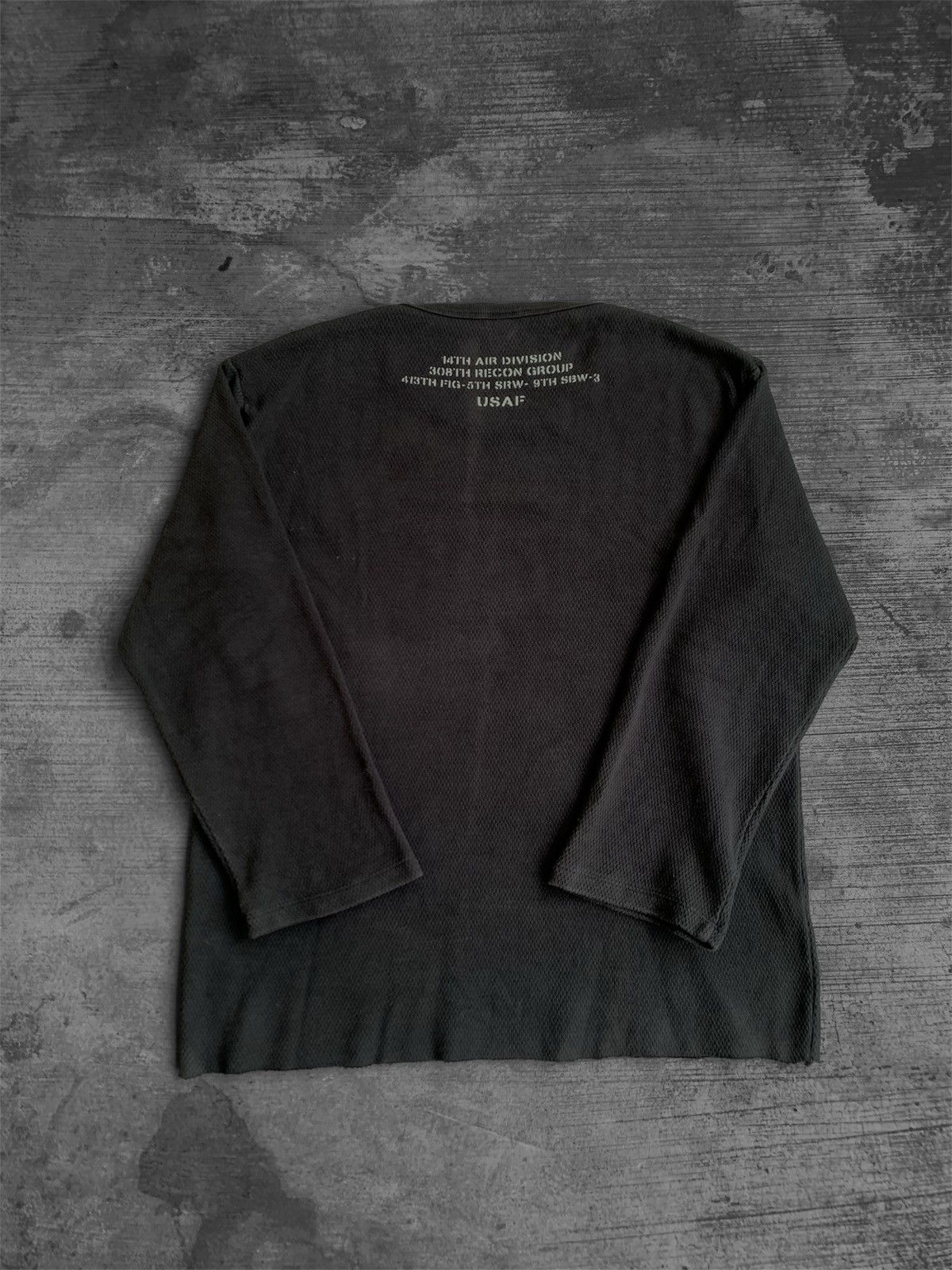 Avirex Vintage AVIREX Waffle Thermal Longsleeve Military Style Size US L / EU 52-54 / 3 - 3 Thumbnail