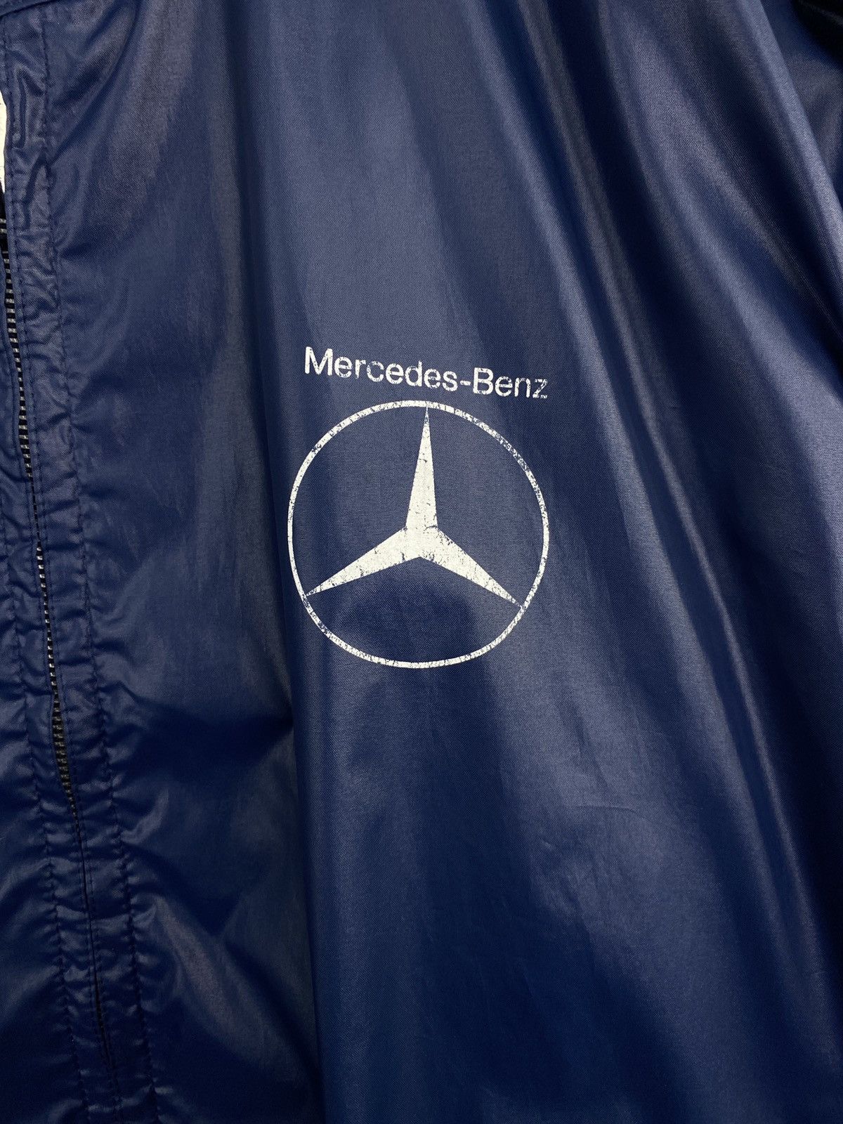 Mercedes-Benz 🇩🇪 Vintage 80s Mercedes Benz Jacket Rare Retro Hype Y2K Size US L / EU 52-54 / 3 - 4 Thumbnail